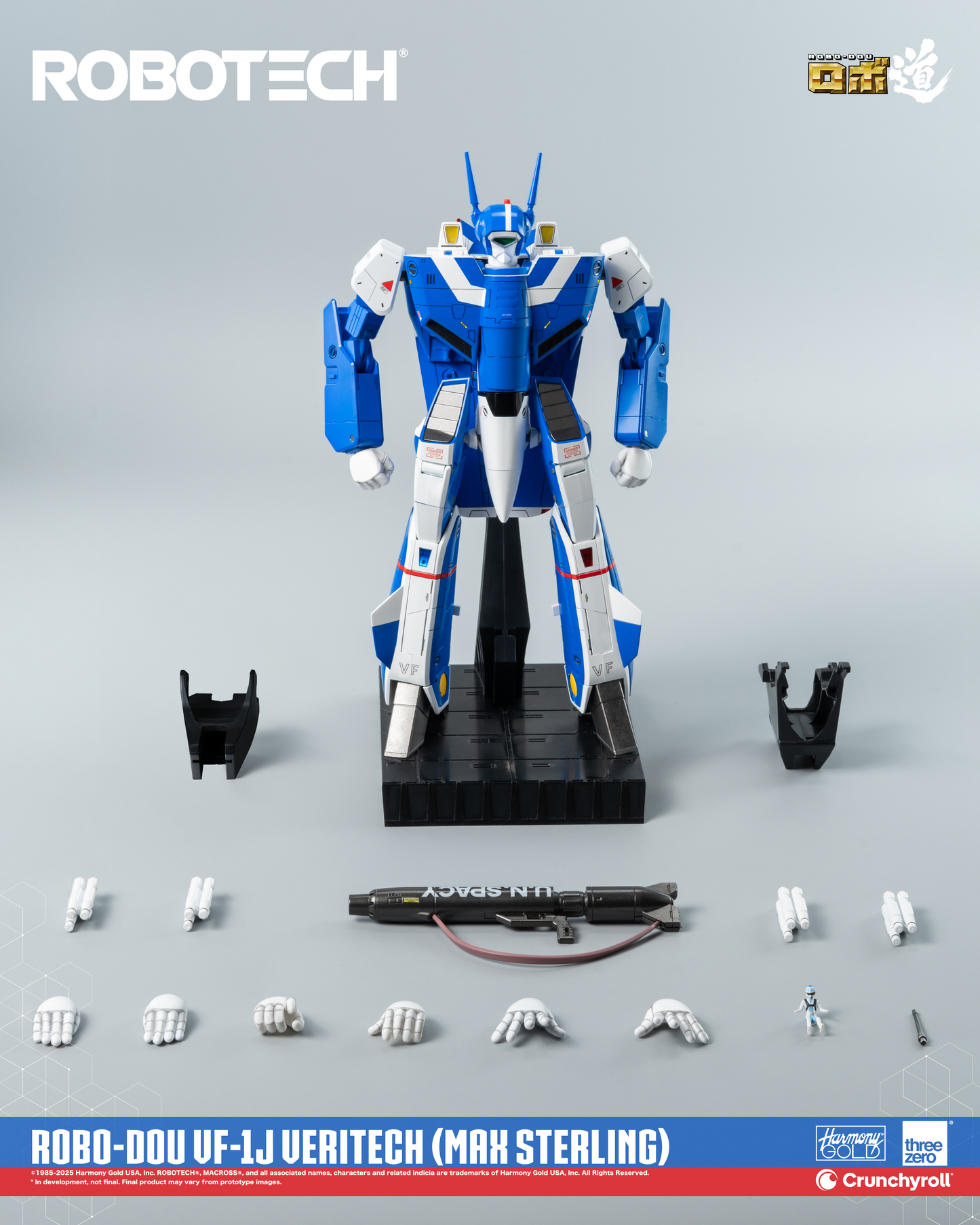 threezero ROBO-DOU ROBOTECH VF-1J Veritech (Max Sterling)