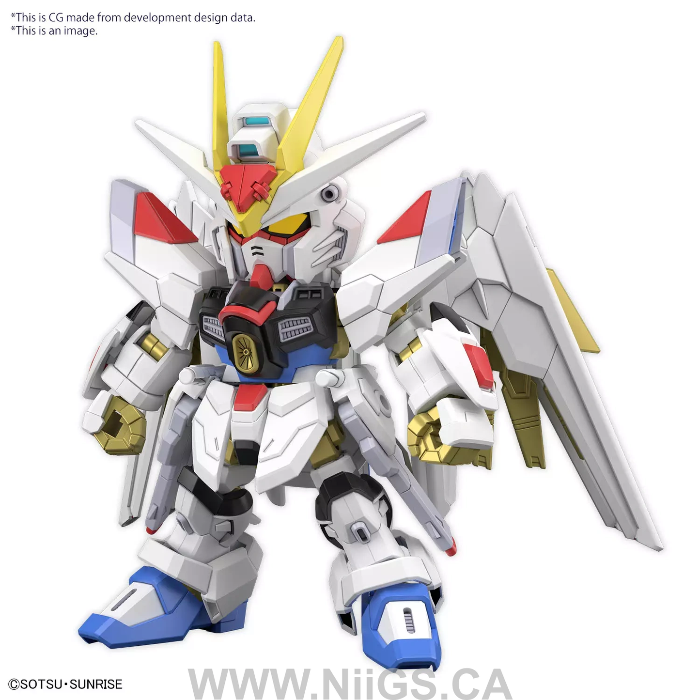 BANDAI Hobby SD GUNDAM CROSS SILHOUETTE MIGHTY STRIKE FREEDOM GUNDAM