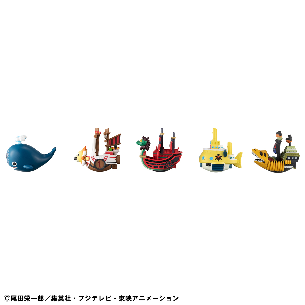 MegaHouse YURACOLLE series ONE PIECE Grand Line Collection set Vol.2