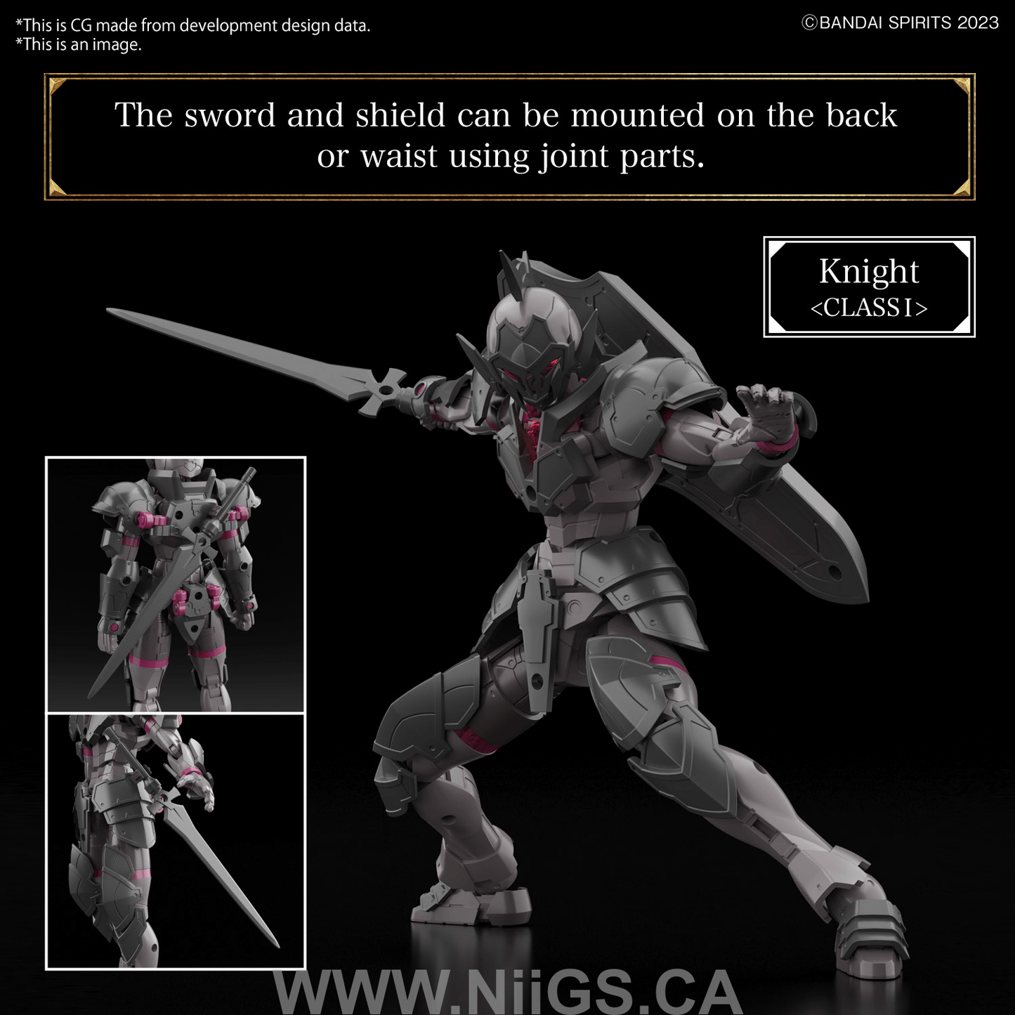 BANDAI Hobby 30MF ROSAN KNIGHT