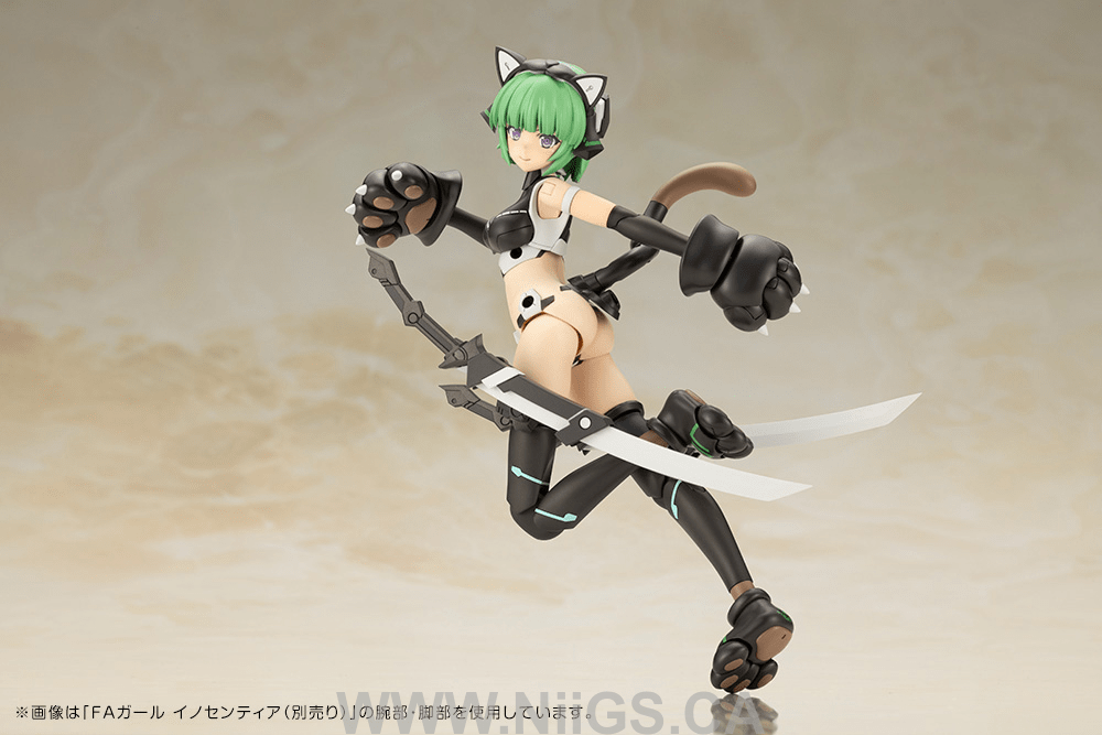 KOTOBUKIYA FRAME ARMS GIRL MAGATSUKI 〈CAT ARMOR Ver.)