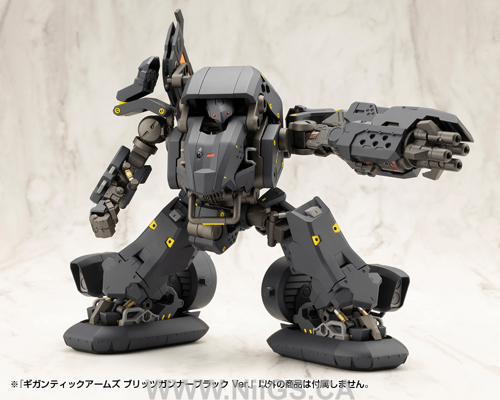 KOTOBUKIYA GIGANTIC ARMS BLITZ GUNNER BLACK Ver.