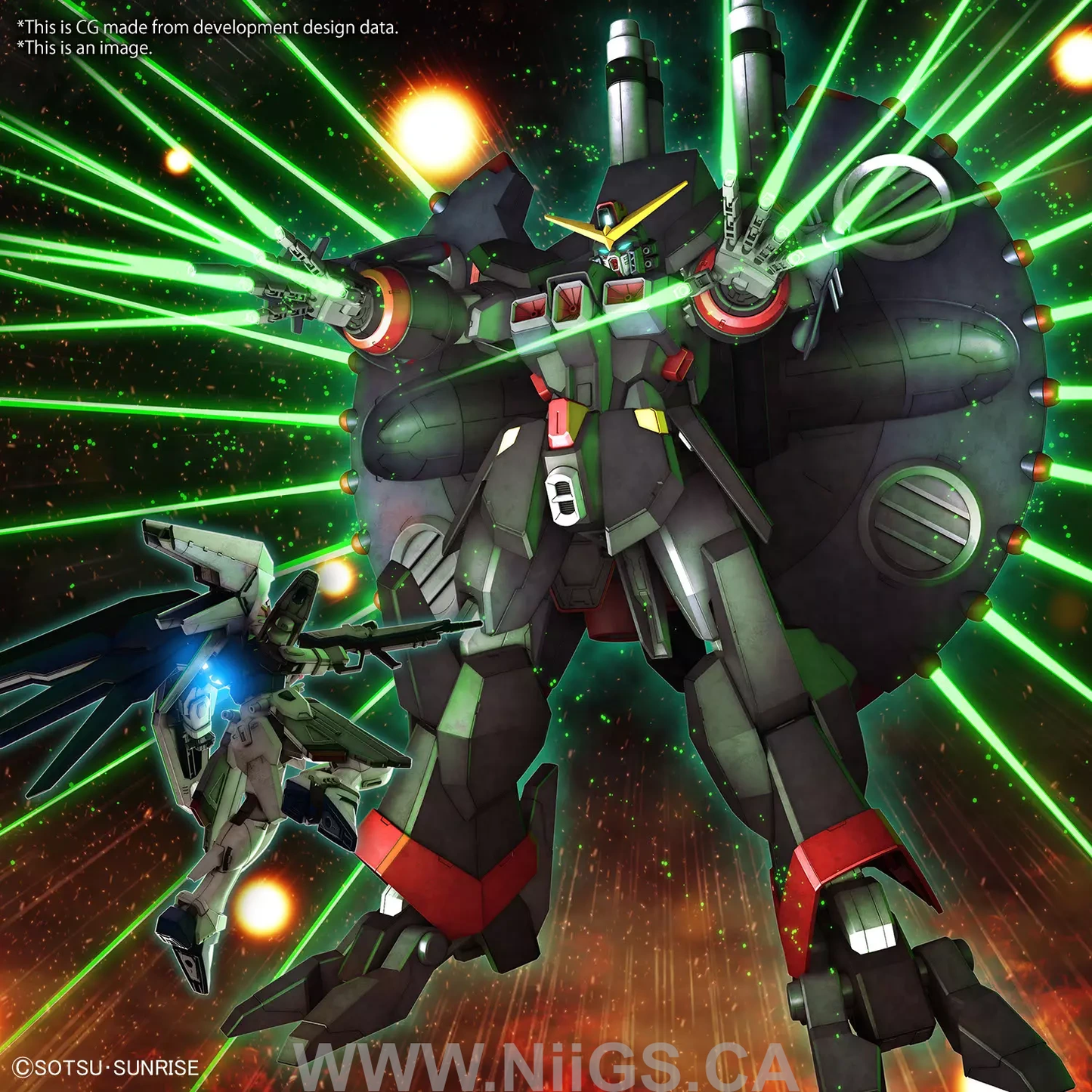 BANDAI Hobby HG 1/144 DESTROY GUNDAM