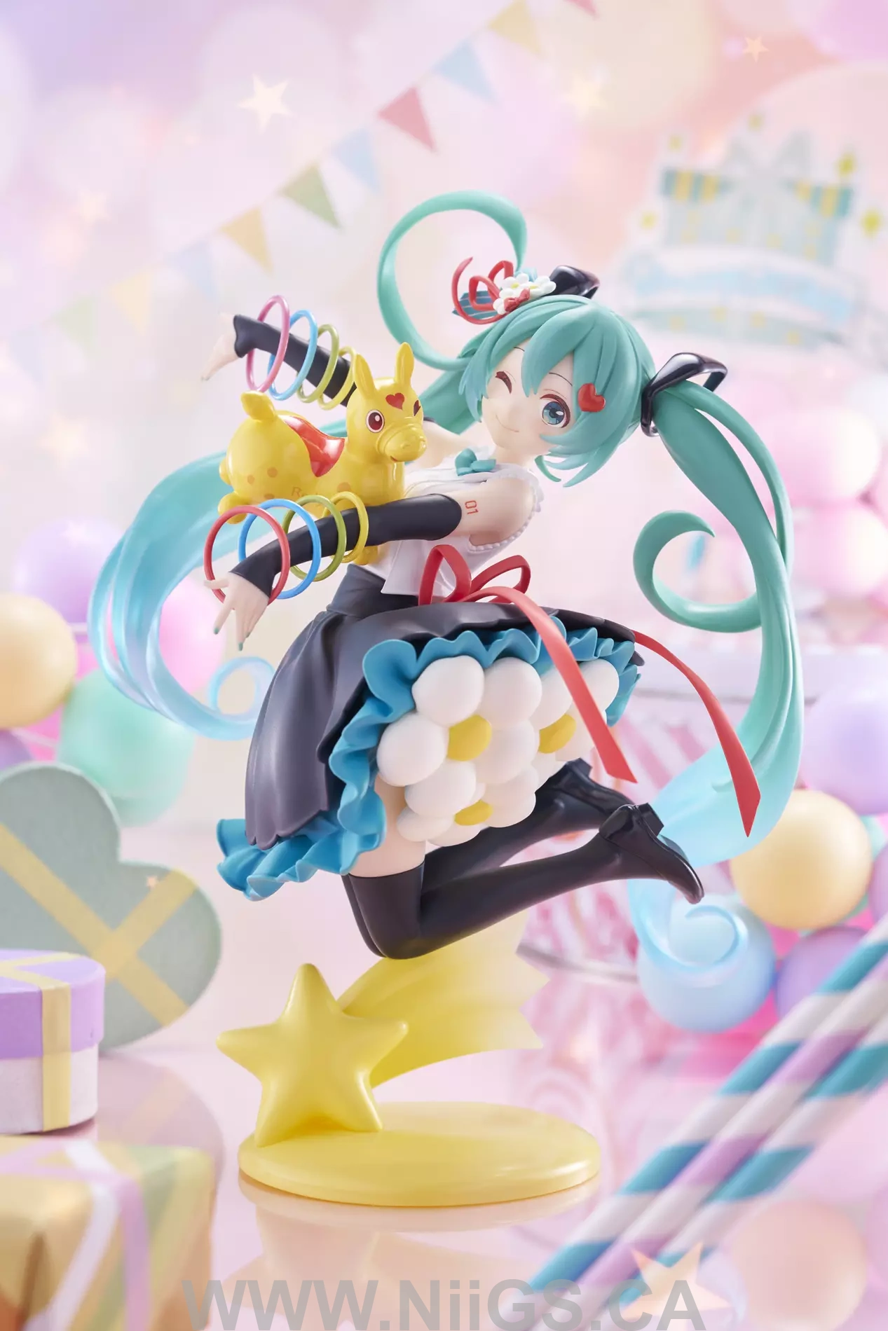 TAITO Hatsune Miku x Rody AMP+ Figure (39 / Thank You Ver.) Reissue