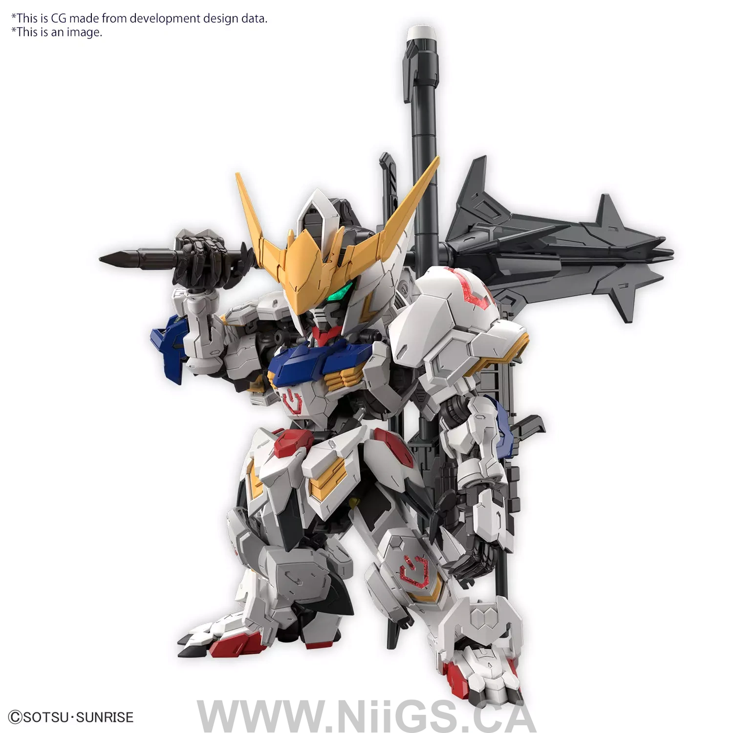 BANDAI MGSD GUNDAM BARBATOS