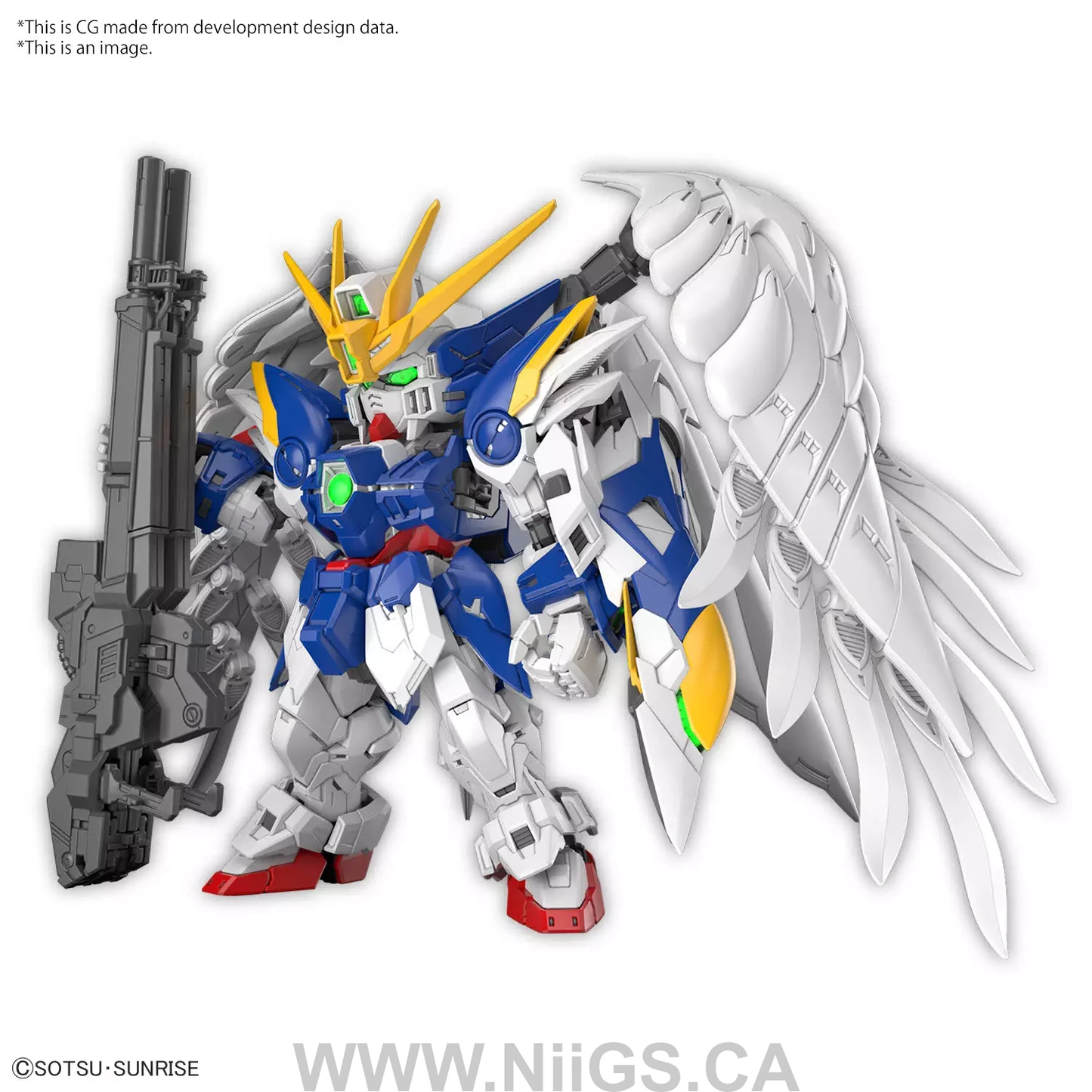 BANDAI Hobby MGSD WING GUNDAM ZERO EW