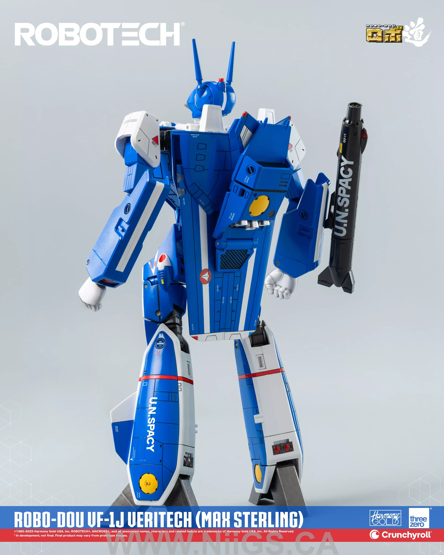 threezero ROBO-DOU ROBOTECH VF-1J Veritech (Max Sterling)