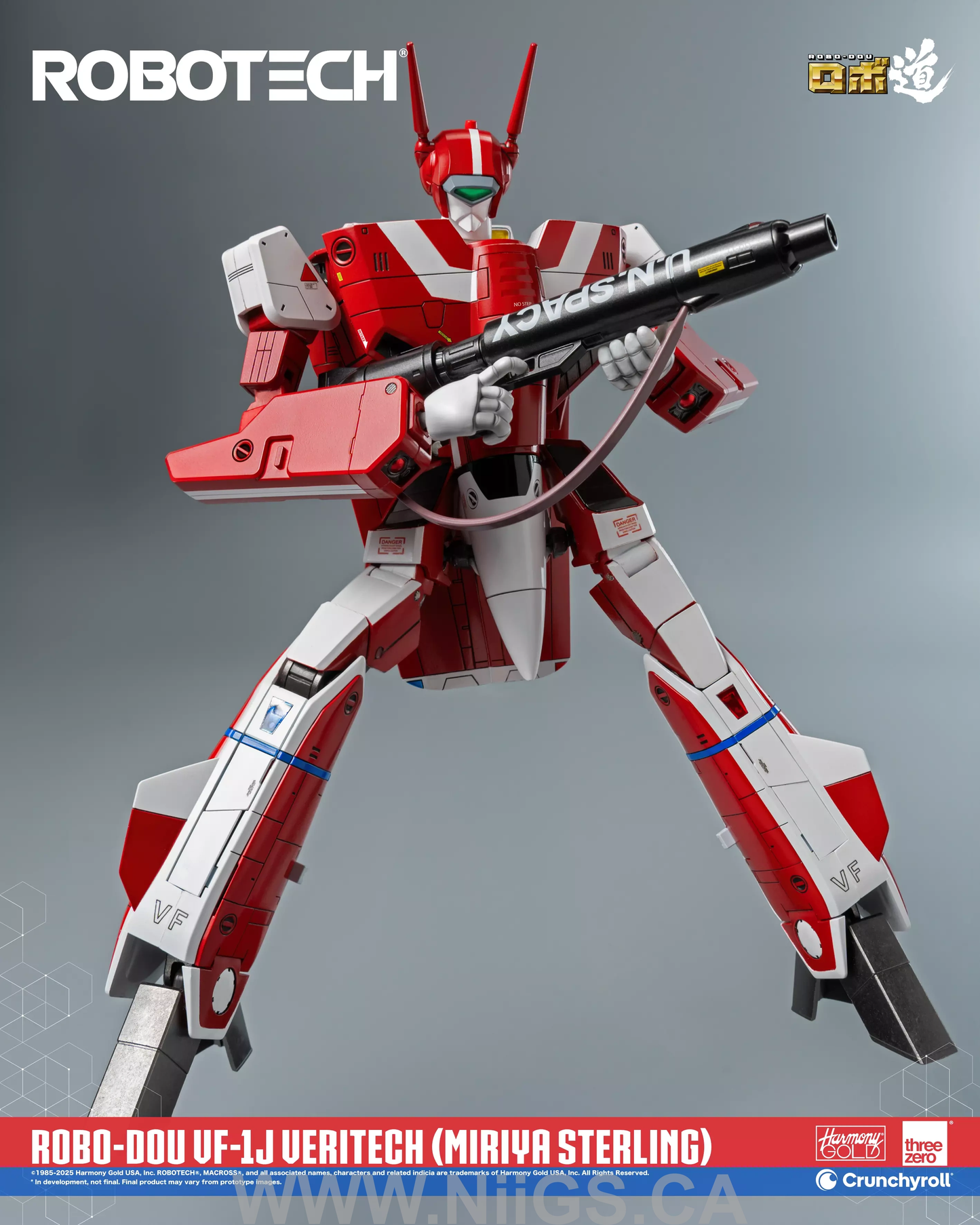 threezero ROBO-DOU ROBOTECH VF-1J Veritech (Miriya Sterling)