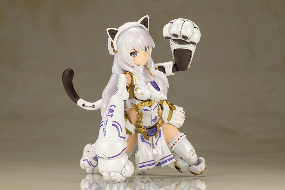 KOTOBUKIYA FRAME ARMS GIRL DURGA I 〈CAT ARMOR Ver.〉