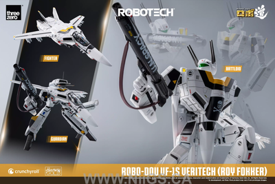 Three Zero ROBO-DOU ROBOTECH VF‐1S Veritech (Roy Fokker)