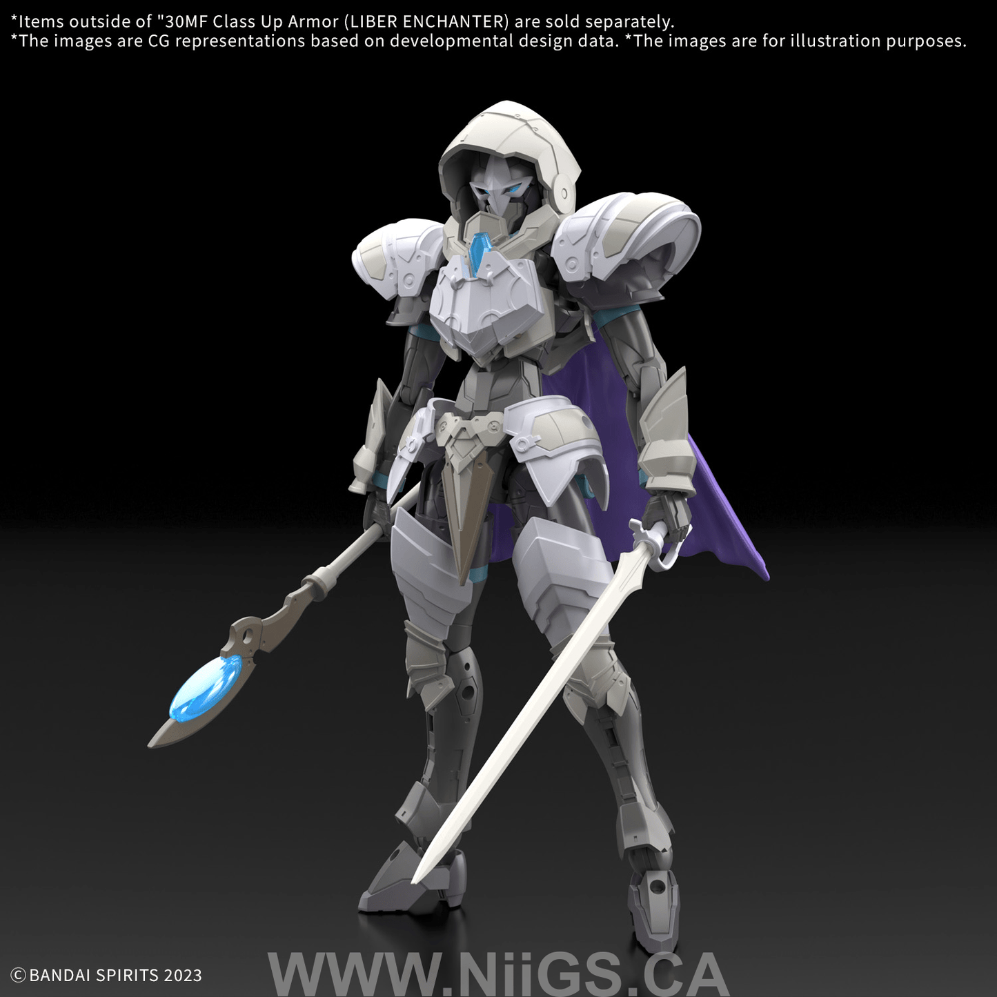 BANDAI HOBBY 30MF CLASS UP ARMOR (LIBER ENCHANTER)