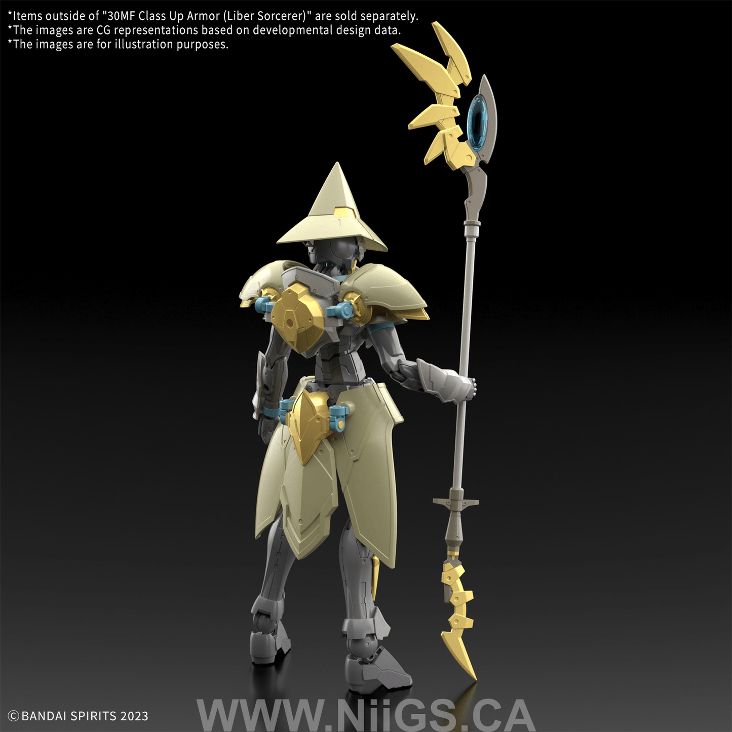 BANDAI HOBBY 30MF CLASS UP ARMOR (LIBER SORCERER)