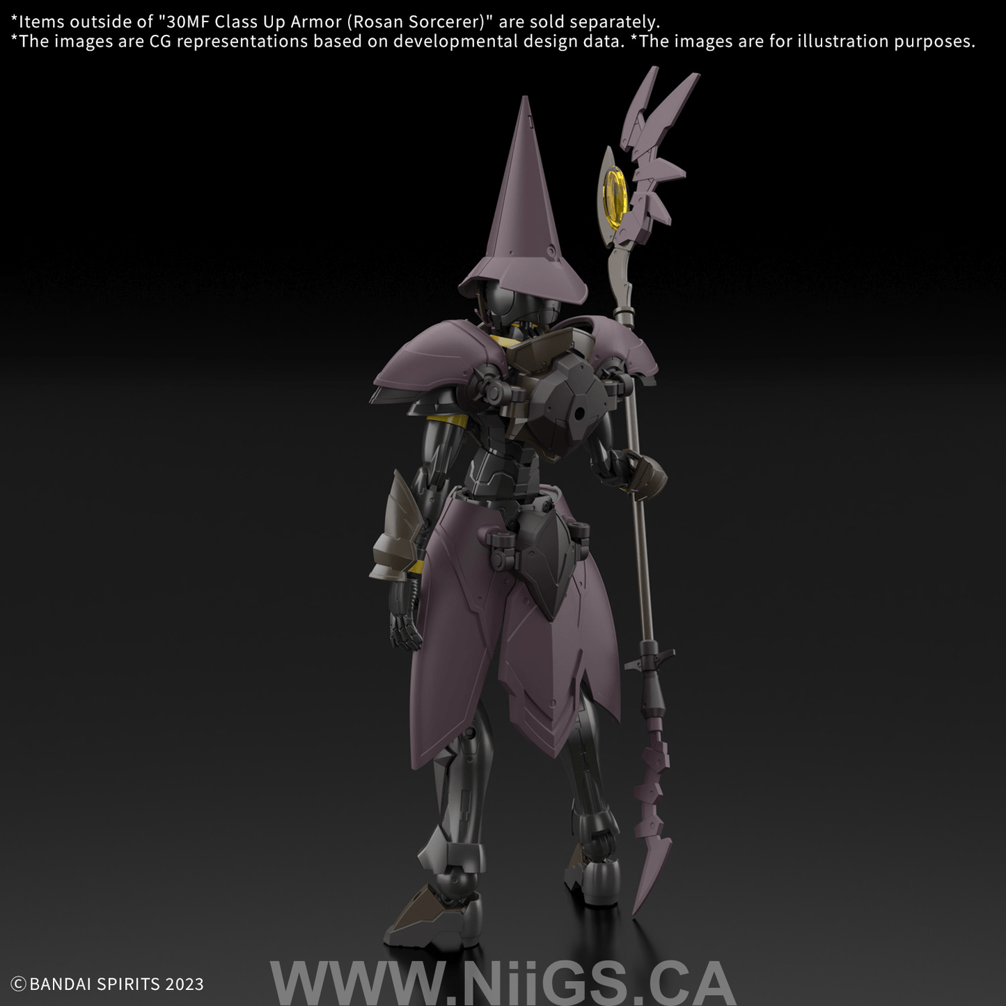 BANDAI HOBBY 30MF CLASS UP ARMOR (ROSAN SORCERER)