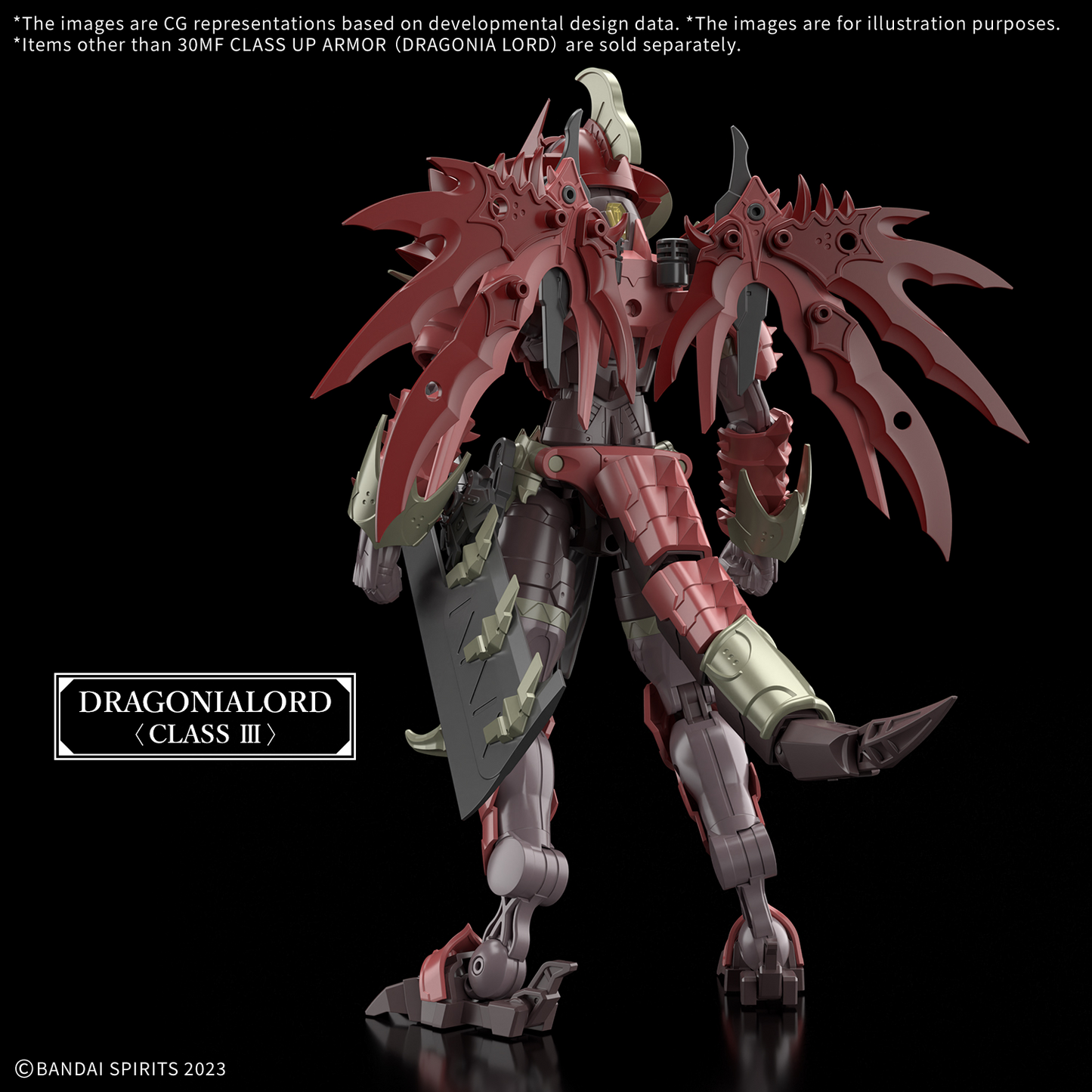 BANDAI HOBBY 30MF CLASS UP ARMOR (DRAGONIA LORD)