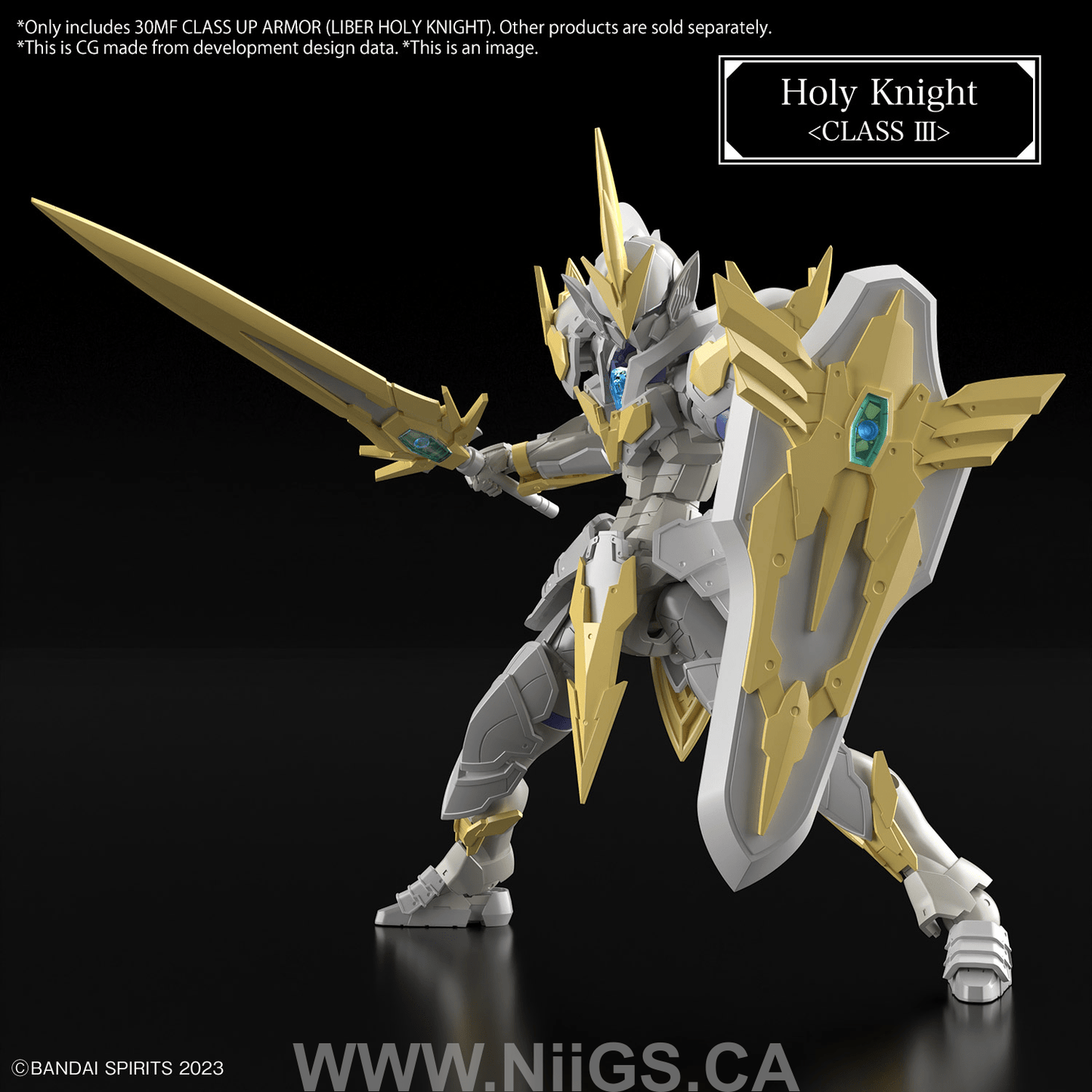 BANDAI Hobby 30MF CLASS UP ARMOR (LIBER HOLY KNIGHT)