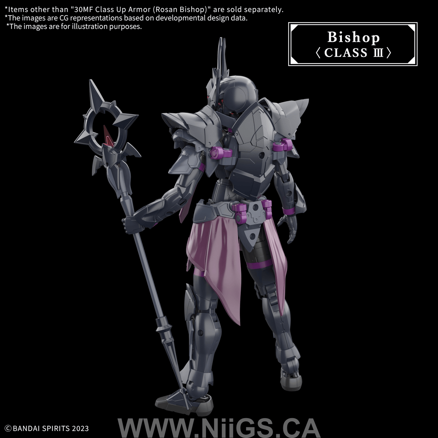BANDAI HOBBY 30MF CLASS UP ARMOR (ROSAN BISHOP)