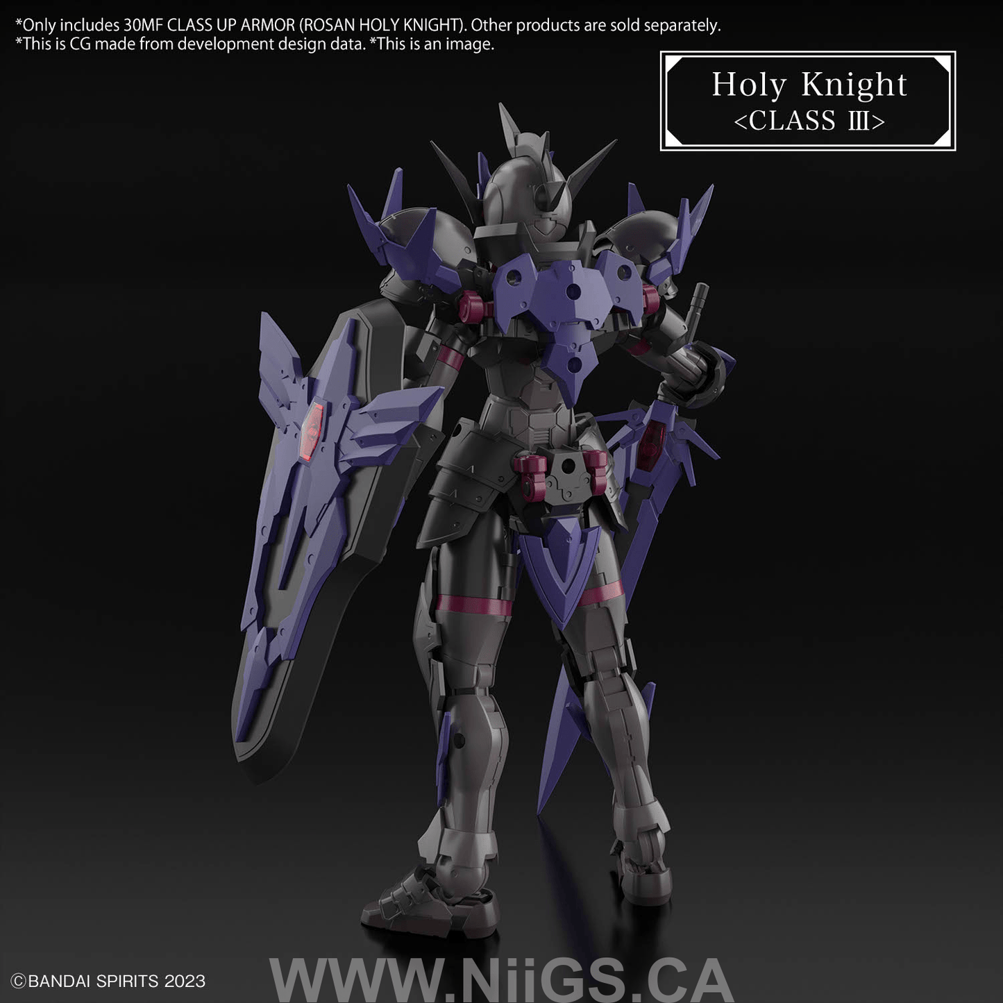 BANDAI Hobby 30MF CLASS UP ARMOR (ROSAN HOLY KNIGHT)