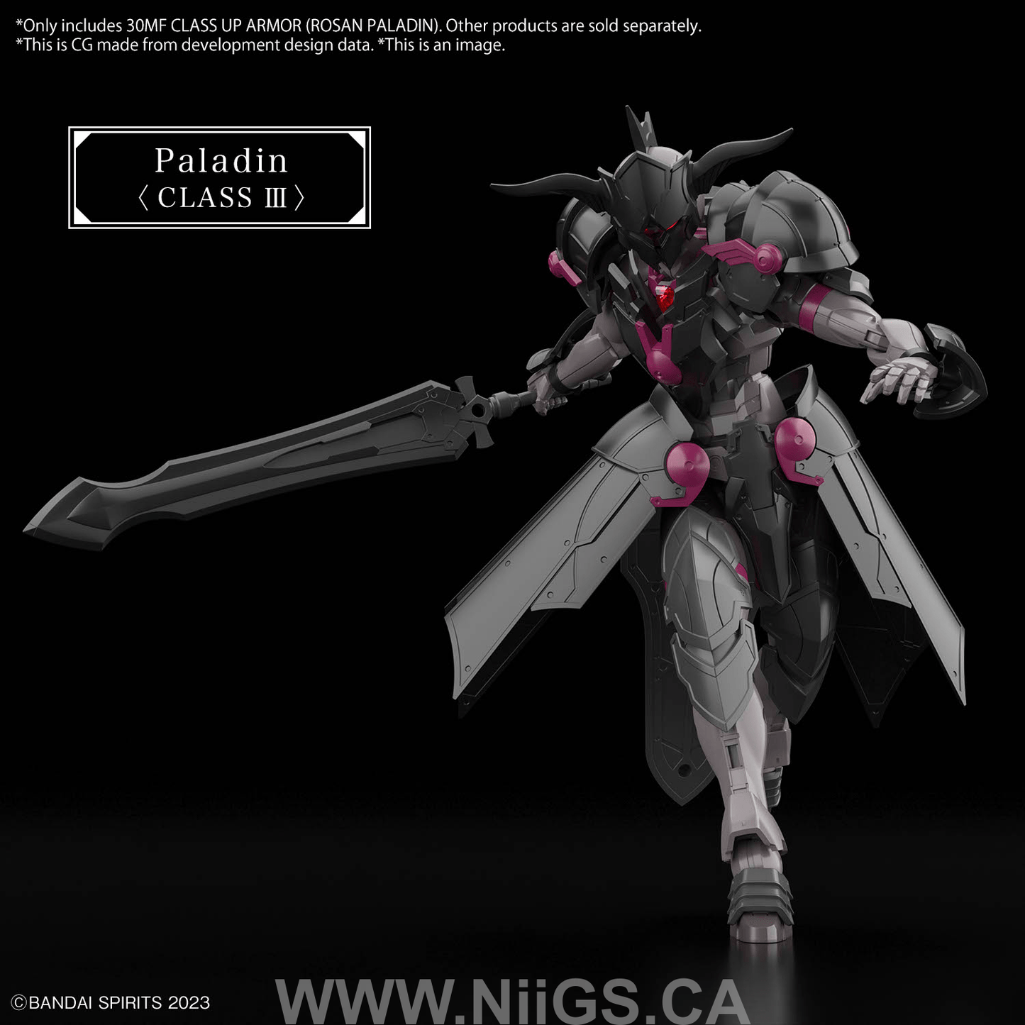 BANDAI Hobby 30MF CLASS UP ARMOR (ROSAN PALADIN)