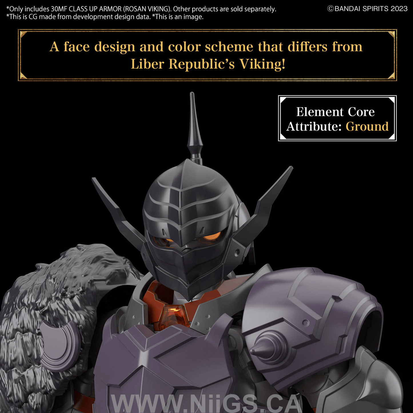BANDAI Hobby 30MF CLASS UP ARMOR (ROSAN VIKING)