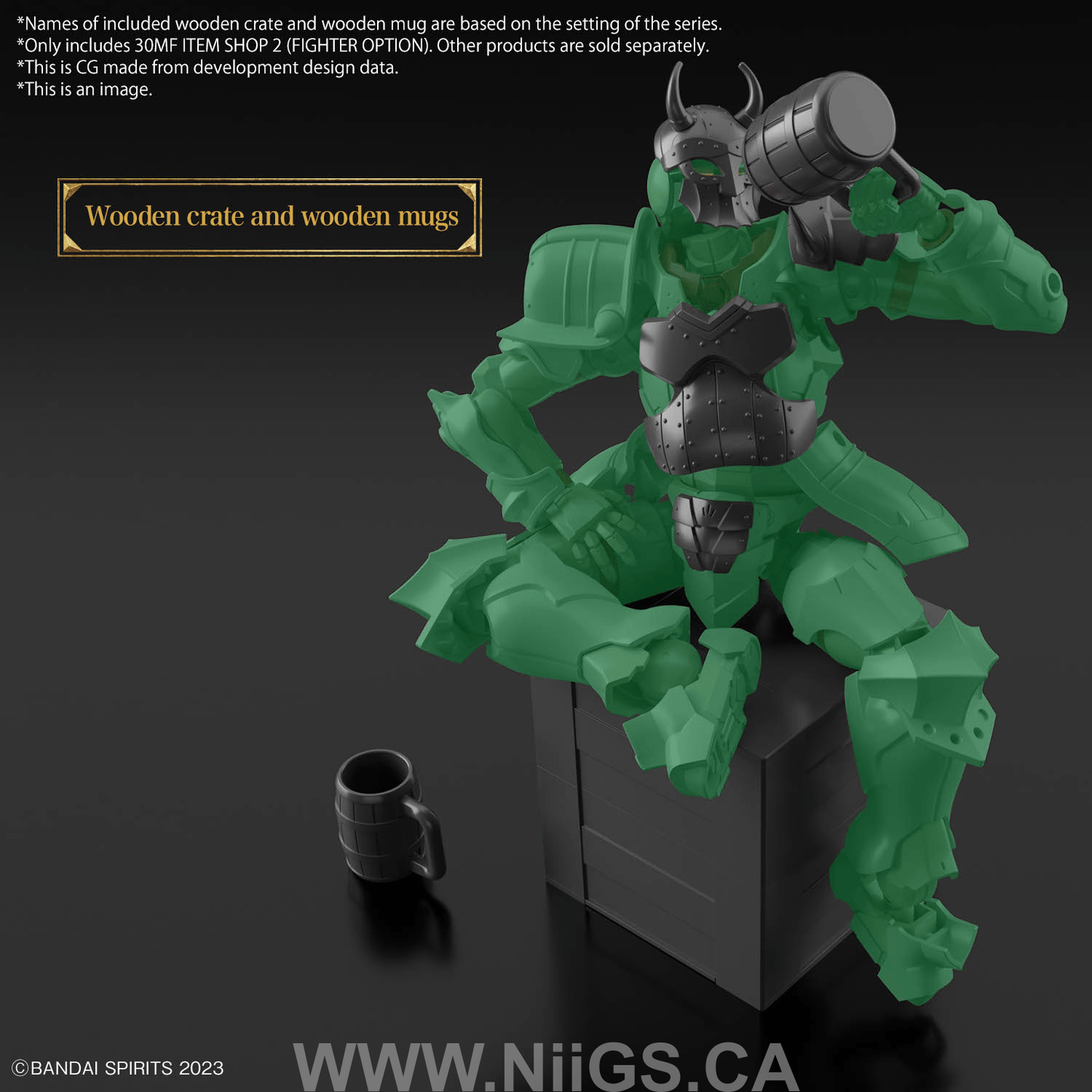 BANDAI Hobby 30MF ITEM SHOP 2 (FIGHTER OPTION)