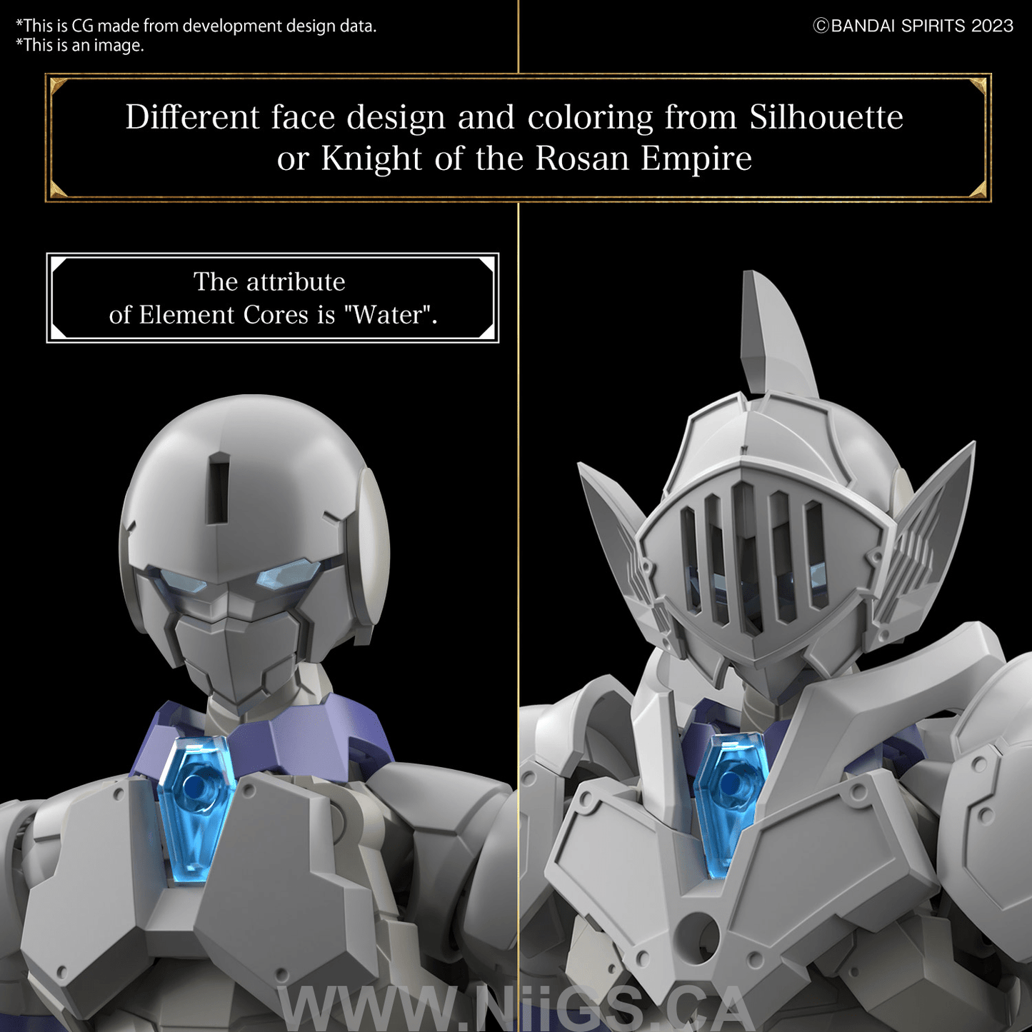 BANDAI Hobby 30MF LIBER KNIGHT
