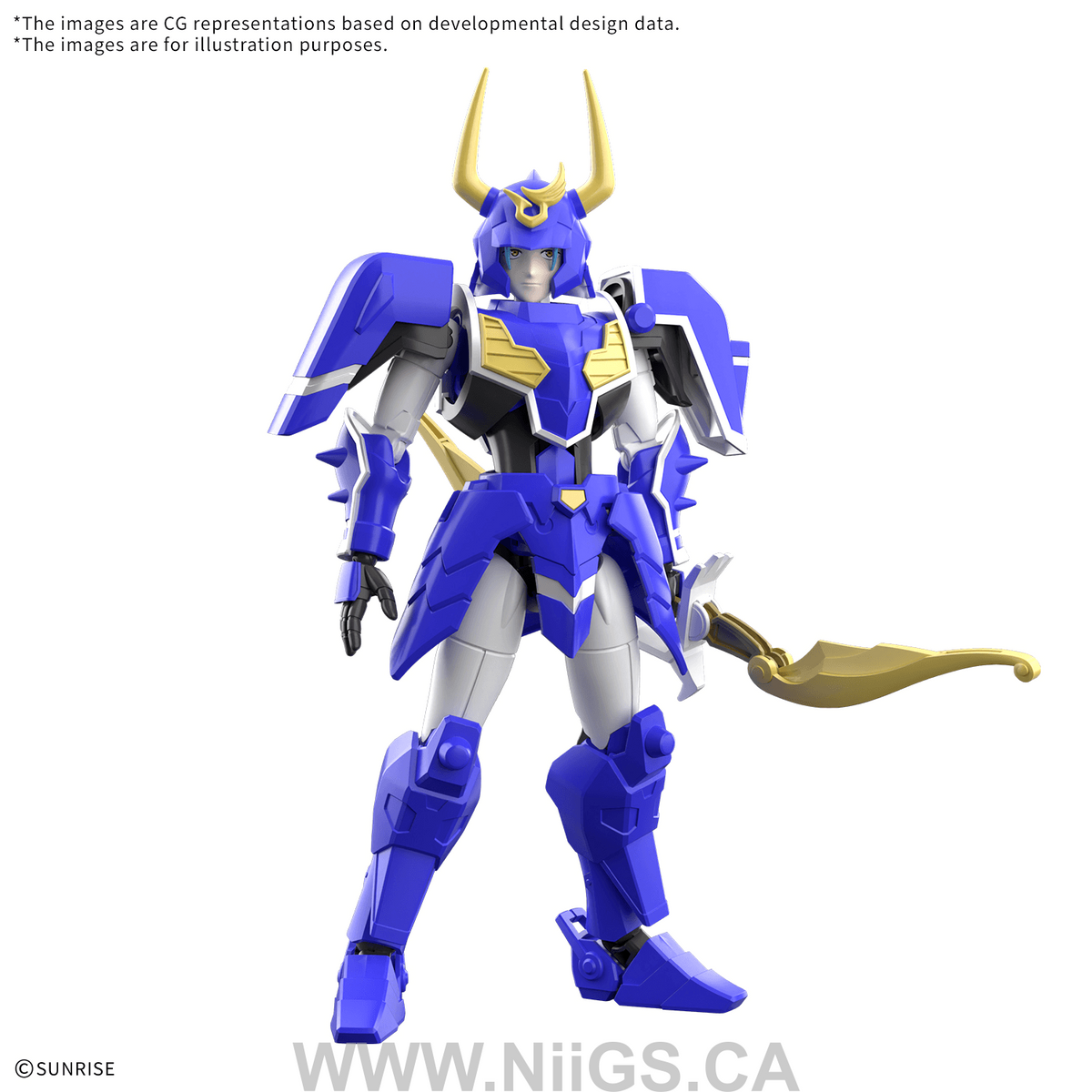 BANDAI HOBBY 30MF Yoroi-Shinden Samurai Troopers Kaito of the Sky