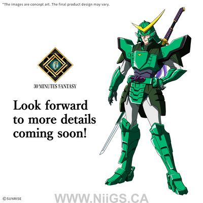BANDAI HOBBY 30MF Yoroi-Shinden Samurai Troopers Shion of the Light