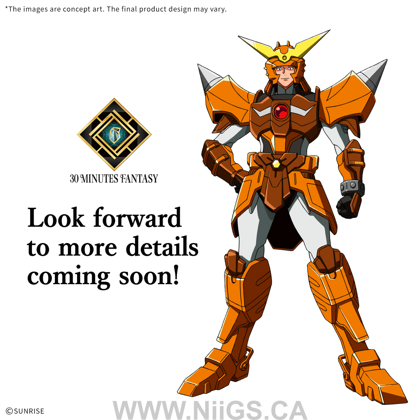 BANDAI HOBBY 30MF Yoroi-Shinden Samurai Troopers Yamato of the Wilderness