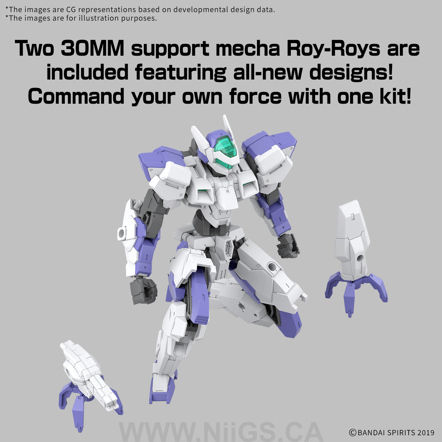 BANDAI HOBBY 30MM 1/144 eEXM-40 IGLIGHT 01