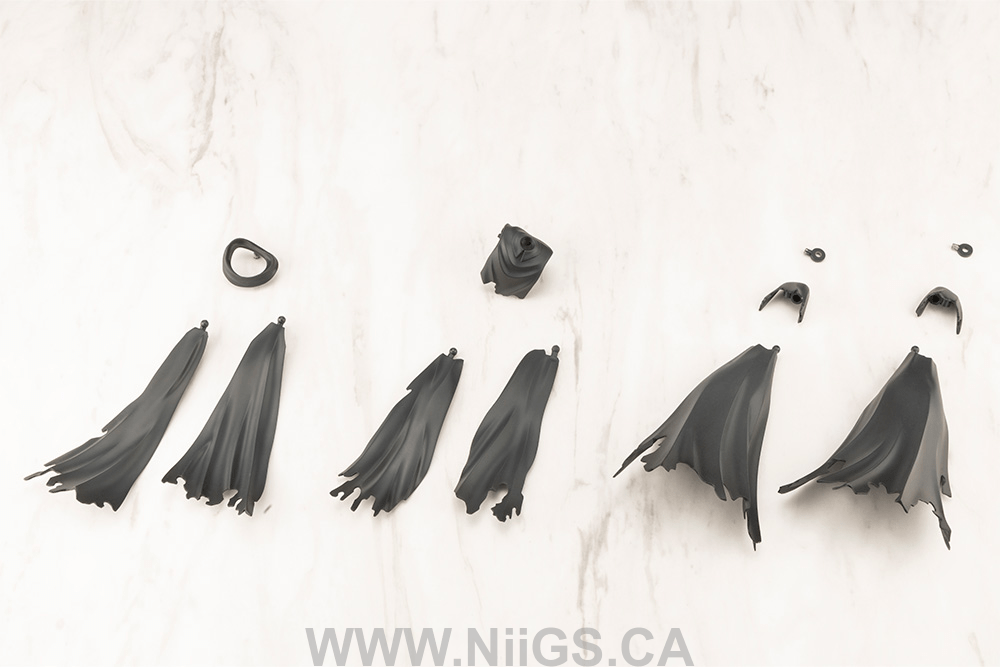 KOTOBUKIYA DRESS UP PARTS CRASH&SIDE CLOAK BLACK Ver.