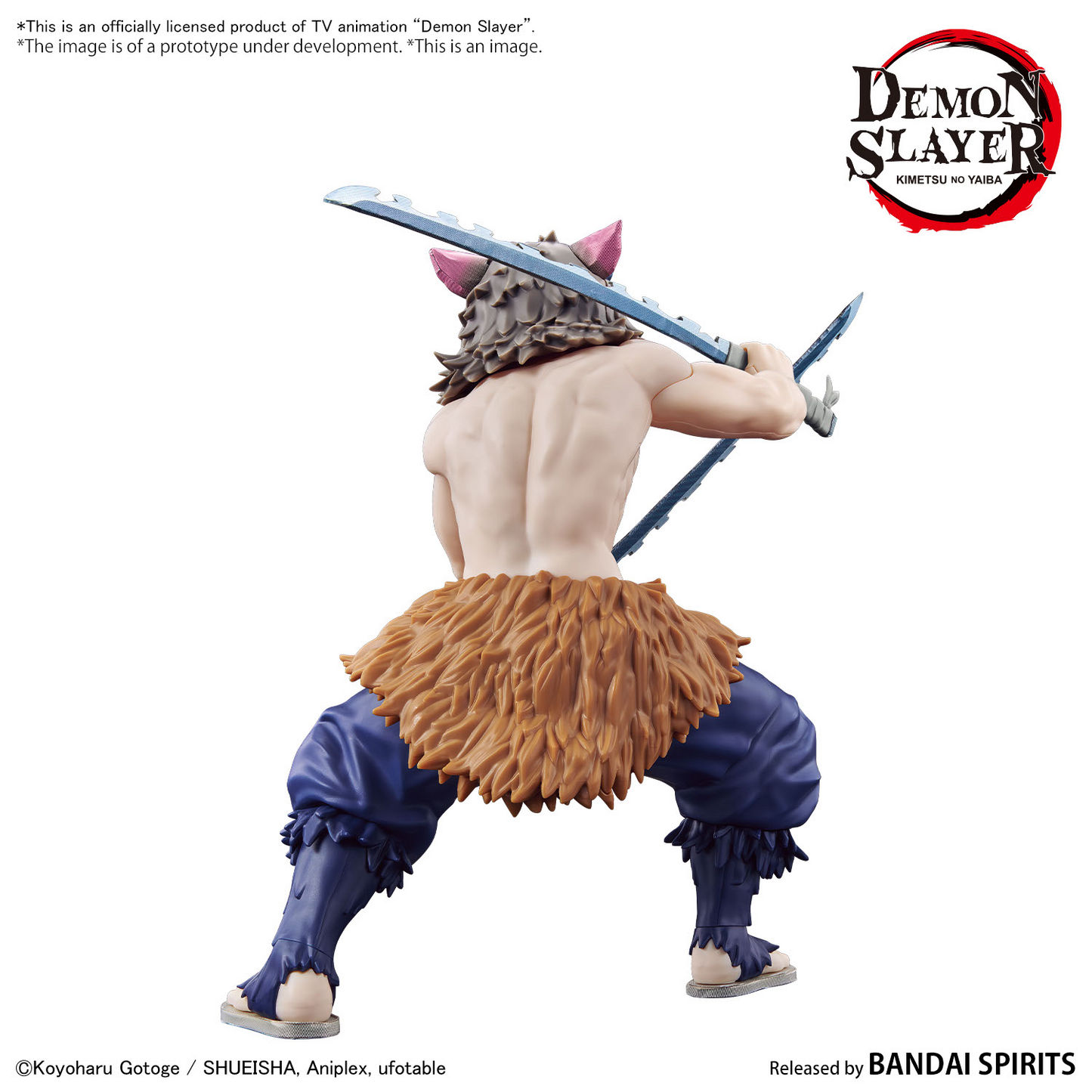 BANDAI Demon Slayer Model Kit HASHIBIRA INOSUKE