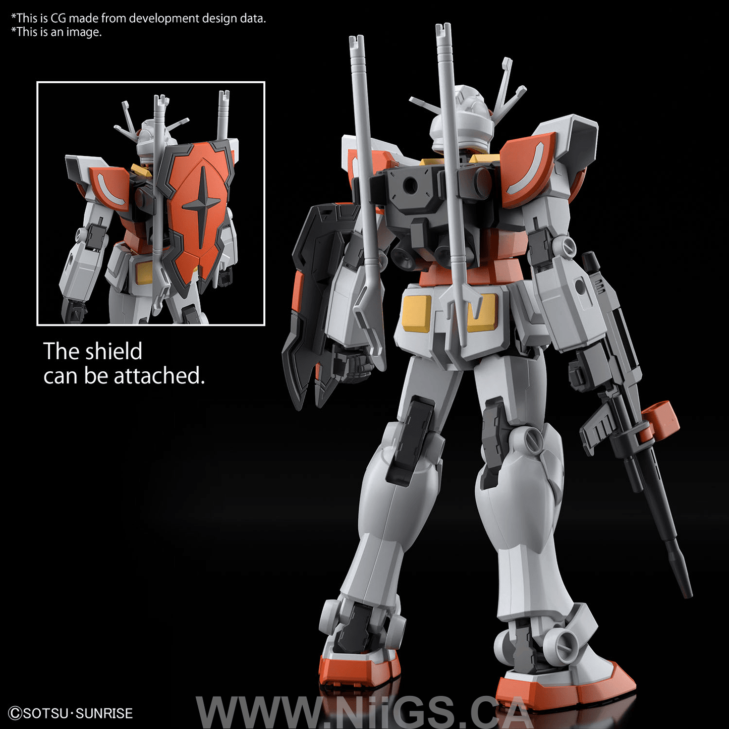 BANDAI ENTRY GRADE 1/144 LAH GUNDAM