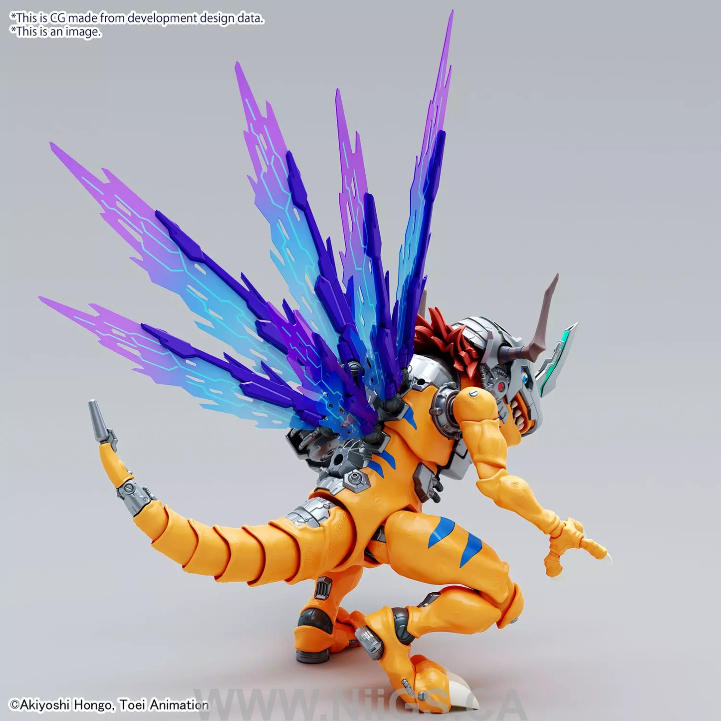 BANDAI Figure-rise Standard Amplified METALGREYMON (VACCINE)