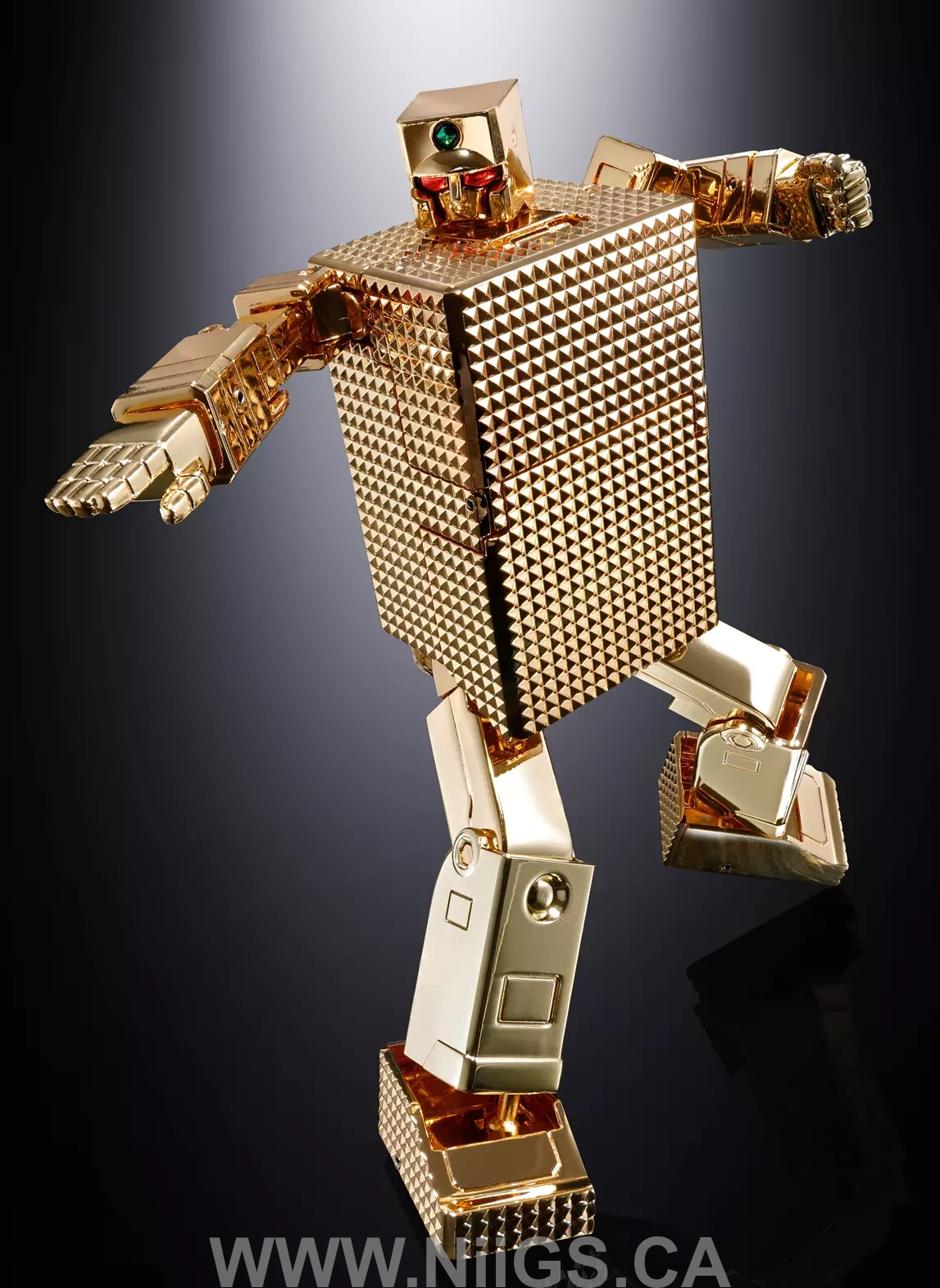 BANDAI Tamashii GX-32SP GOLD LIGHTAN THE GOLDEN WARRIOR CHOGOKIN 50th Ver.