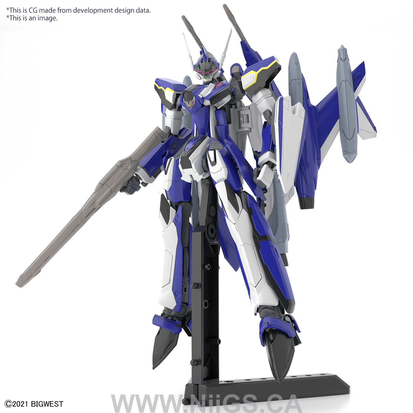 BANDAI HG 1/100 YF-29 DURANDAL VALKYRIE (MAXIMILIAN JENIUS USE) FULL SET PACK