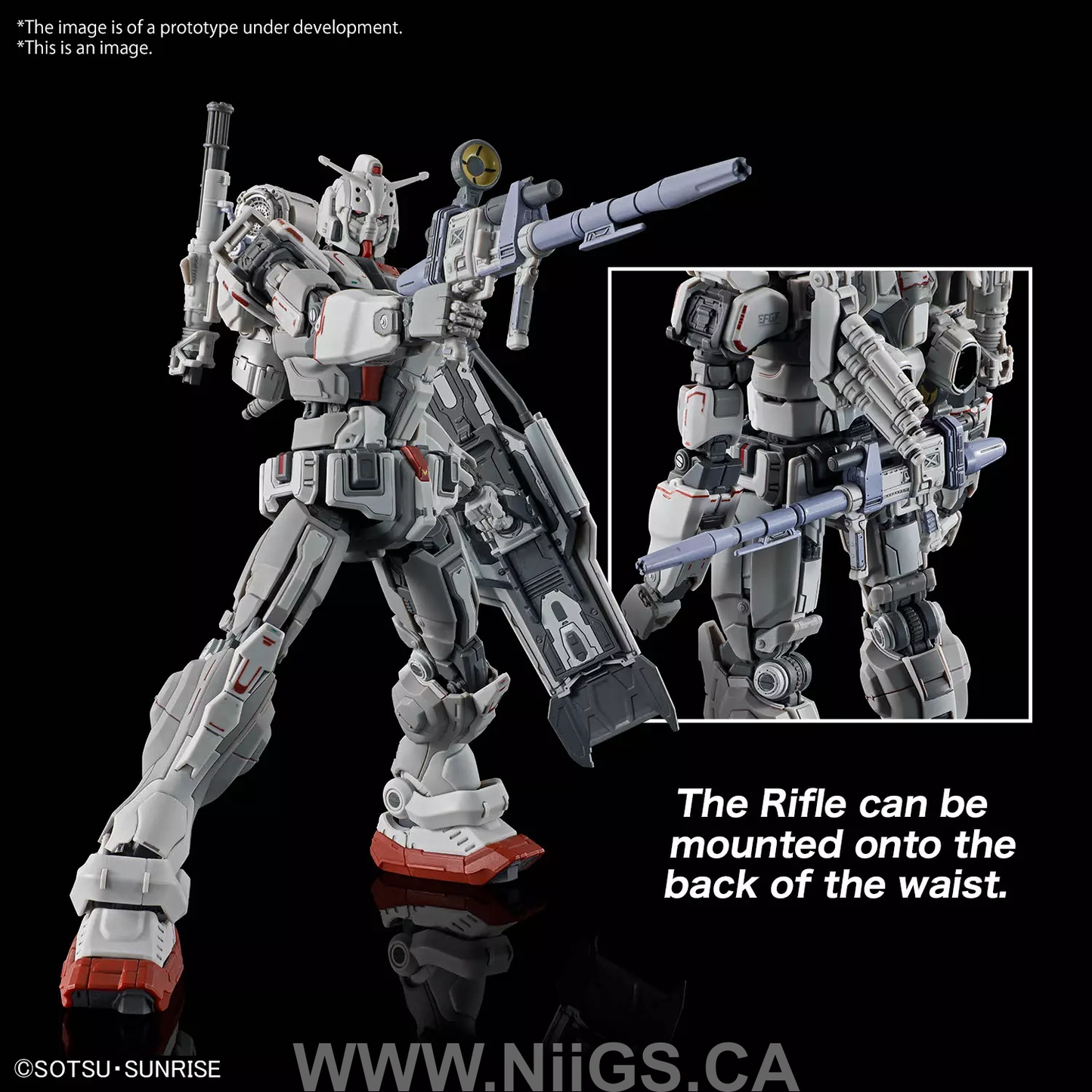 BANDAI Hobby HG 1/144 GUNDAM EX (RFV)