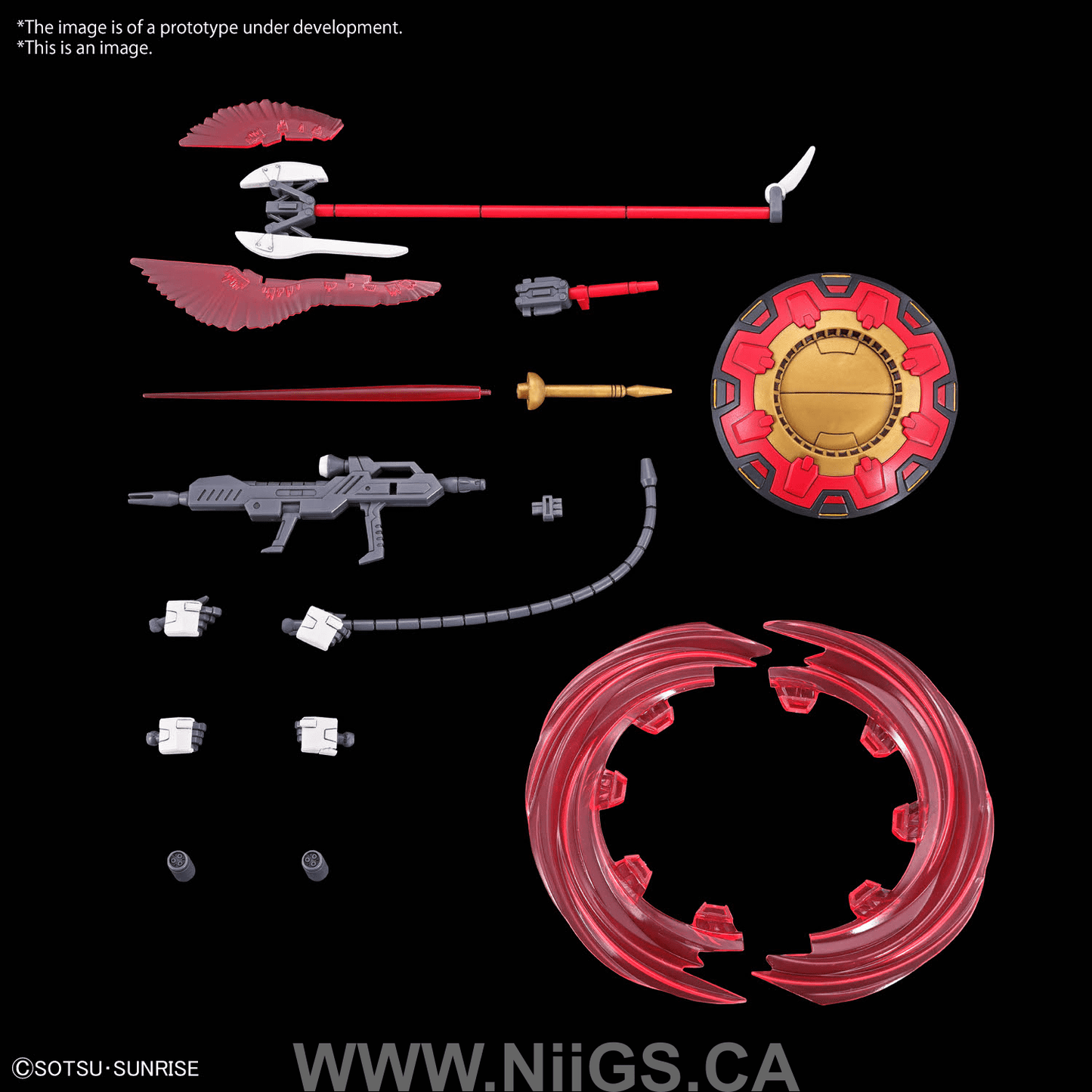 BANDAI Hobby HG 1/144 GYAN Strom (AGNES GIEBENRATH CUSTOM)