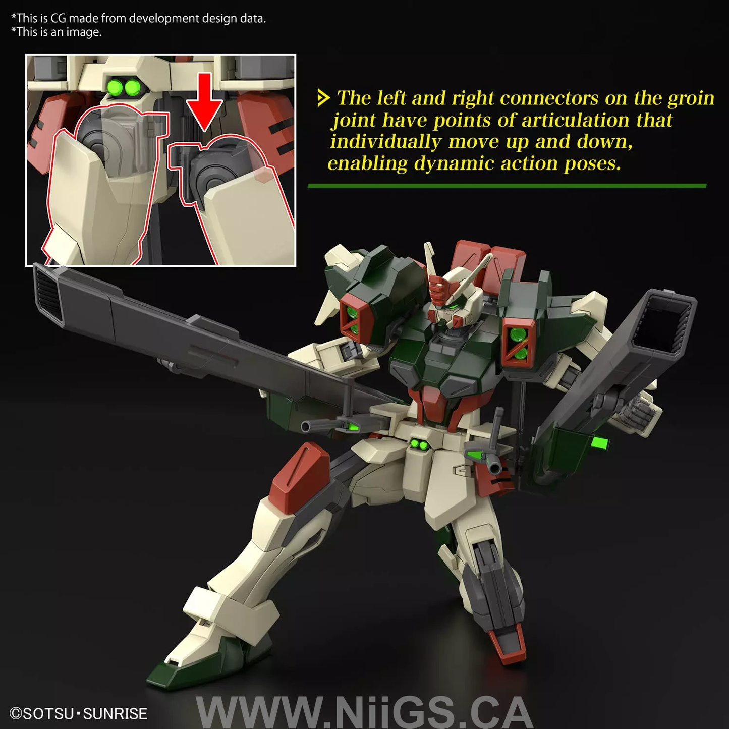 BANDAI Hobby HG 1/144 LIGHTNING BUSTER GUNDAM