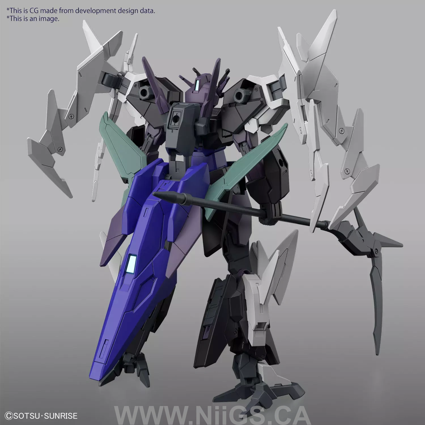 BANDAI HG 1/144 PLUTINE GUNDAM