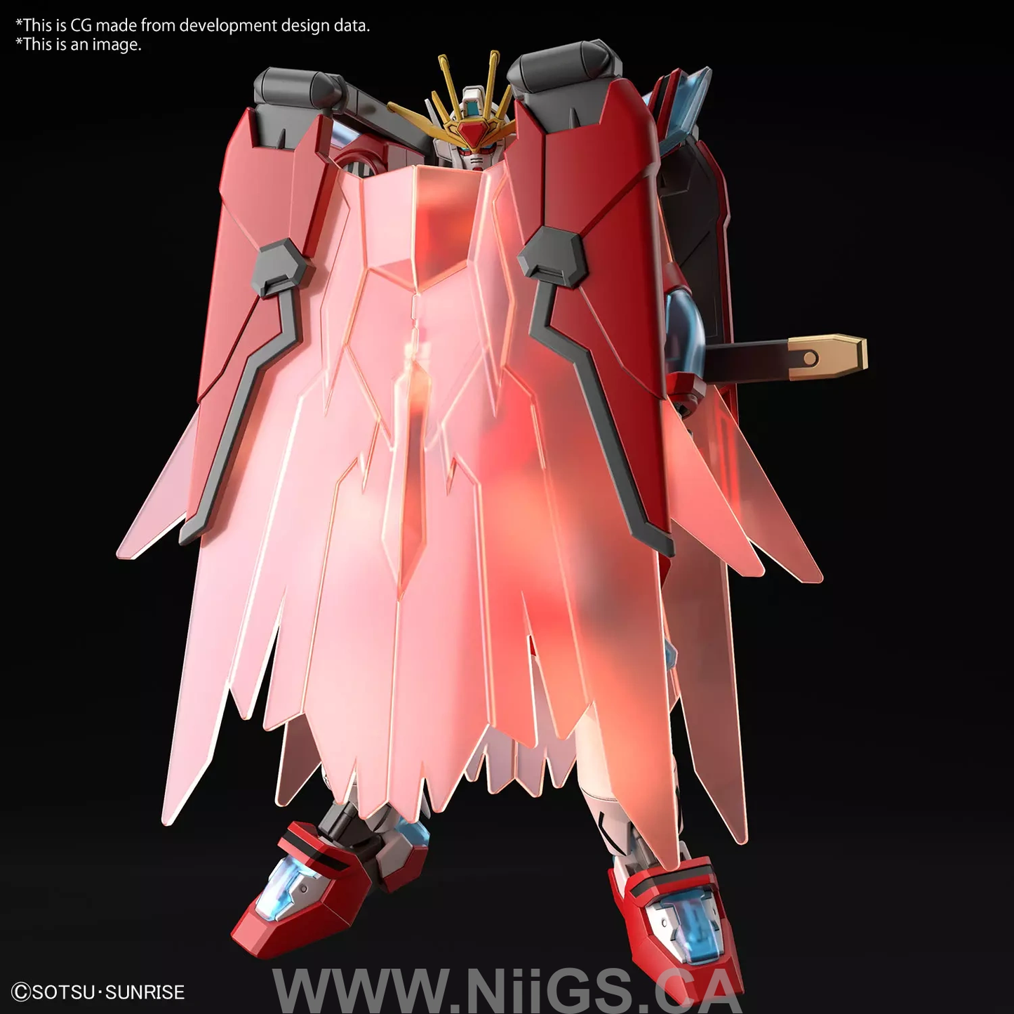 BANDAI HG 1/144 SHIN BURNING GUNDAM
