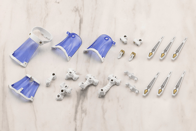 KOTOBUKIYA MECHA SUPPLY29 MISSION CLOAK WHITE Ver.