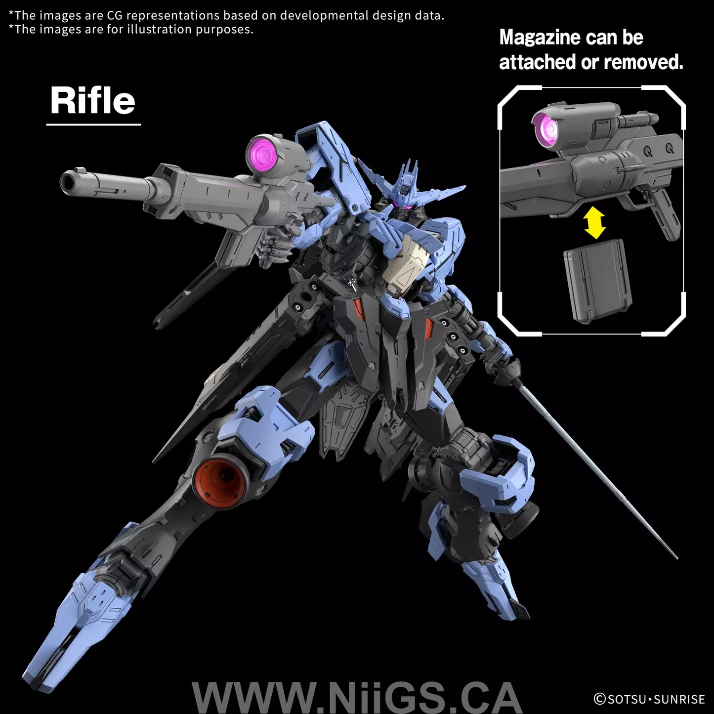 BANDAI HOBBY MG 1/100 GUNDAM VIDAR