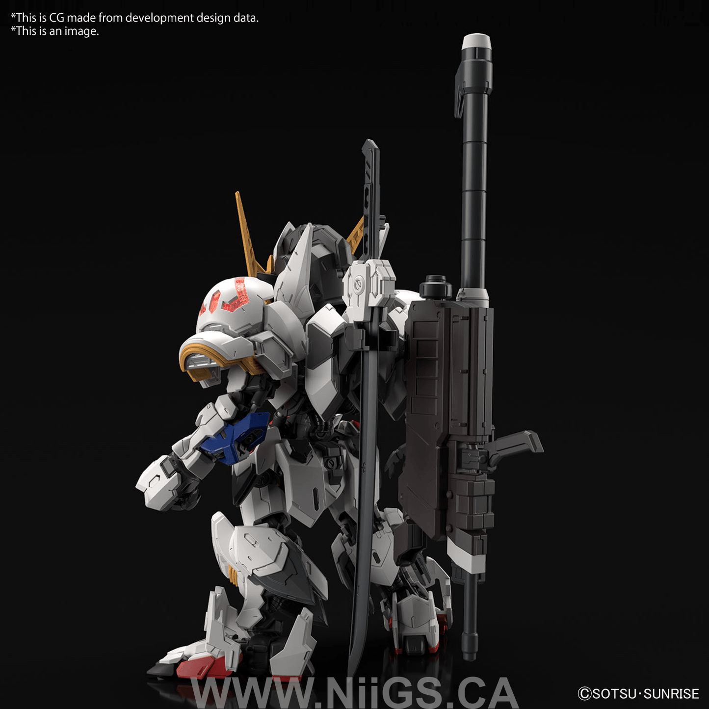 BANDAI MGSD GUNDAM BARBATOS