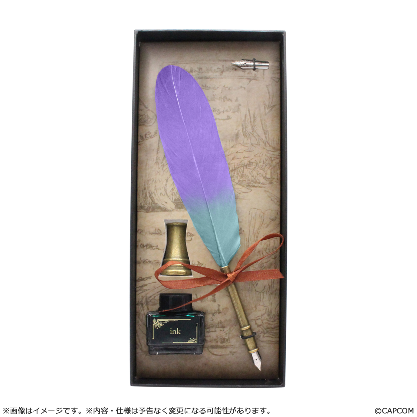 CAPCOM Monster Hunter Wilds Seikret feather pen