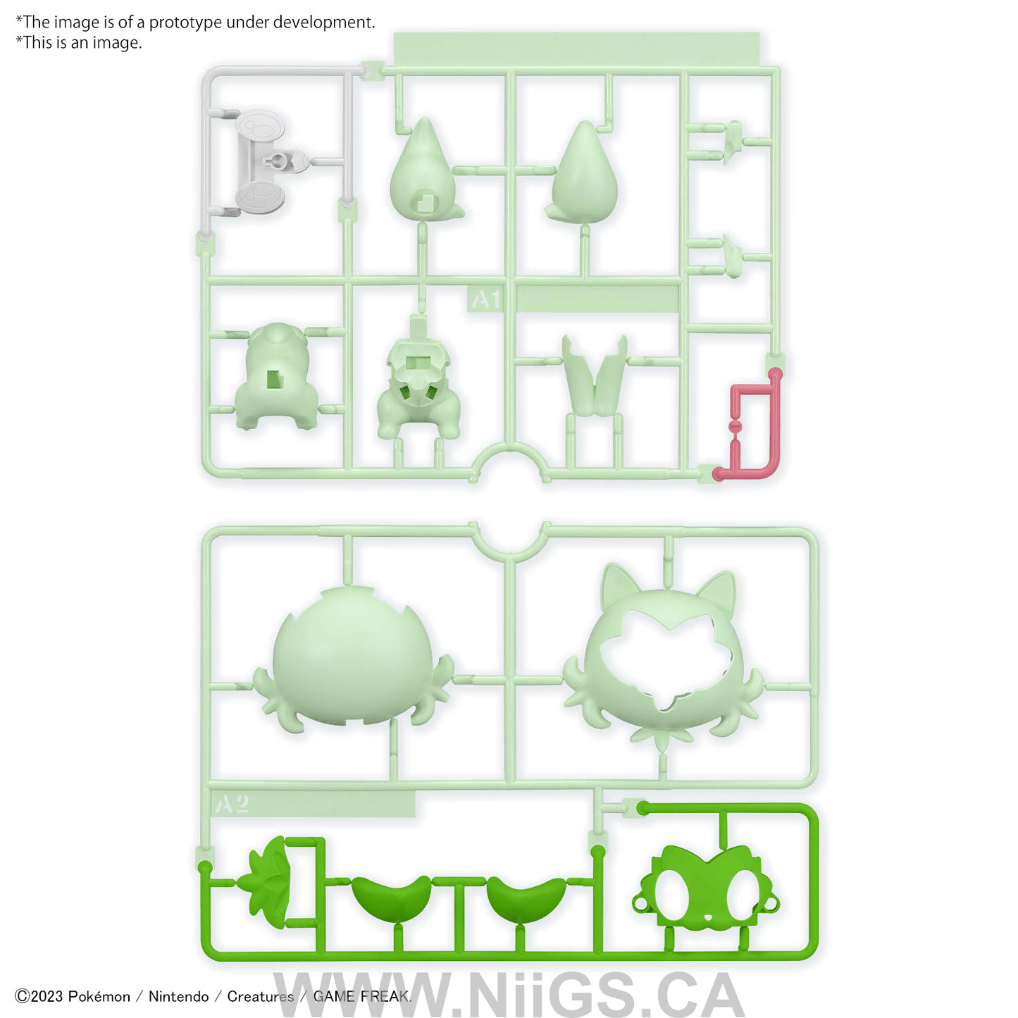 BANDAI Hobby Pokémon Model Kit QUICK!! 18 SPRIGATITO