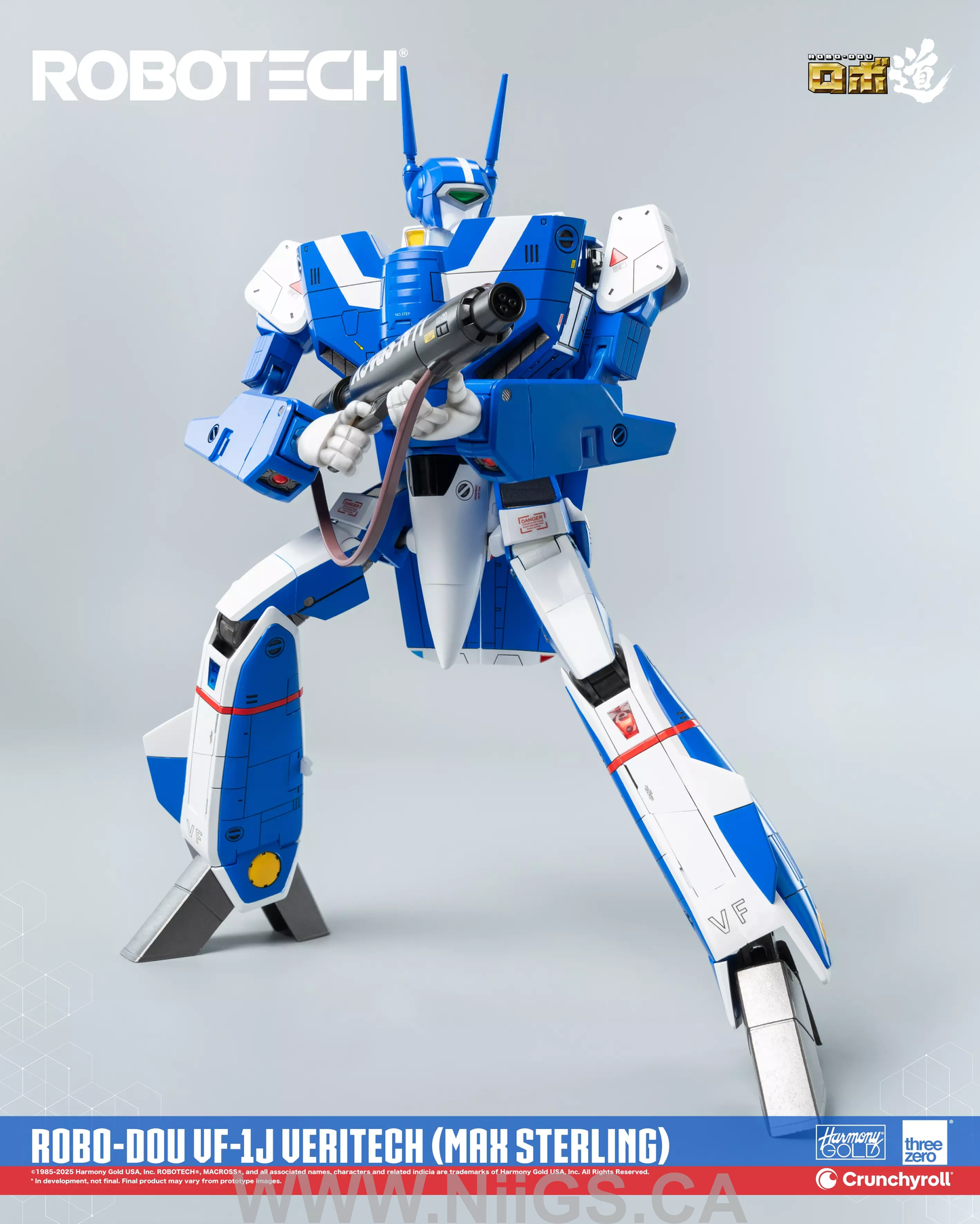 threezero ROBO-DOU ROBOTECH VF-1J Veritech (Max Sterling)