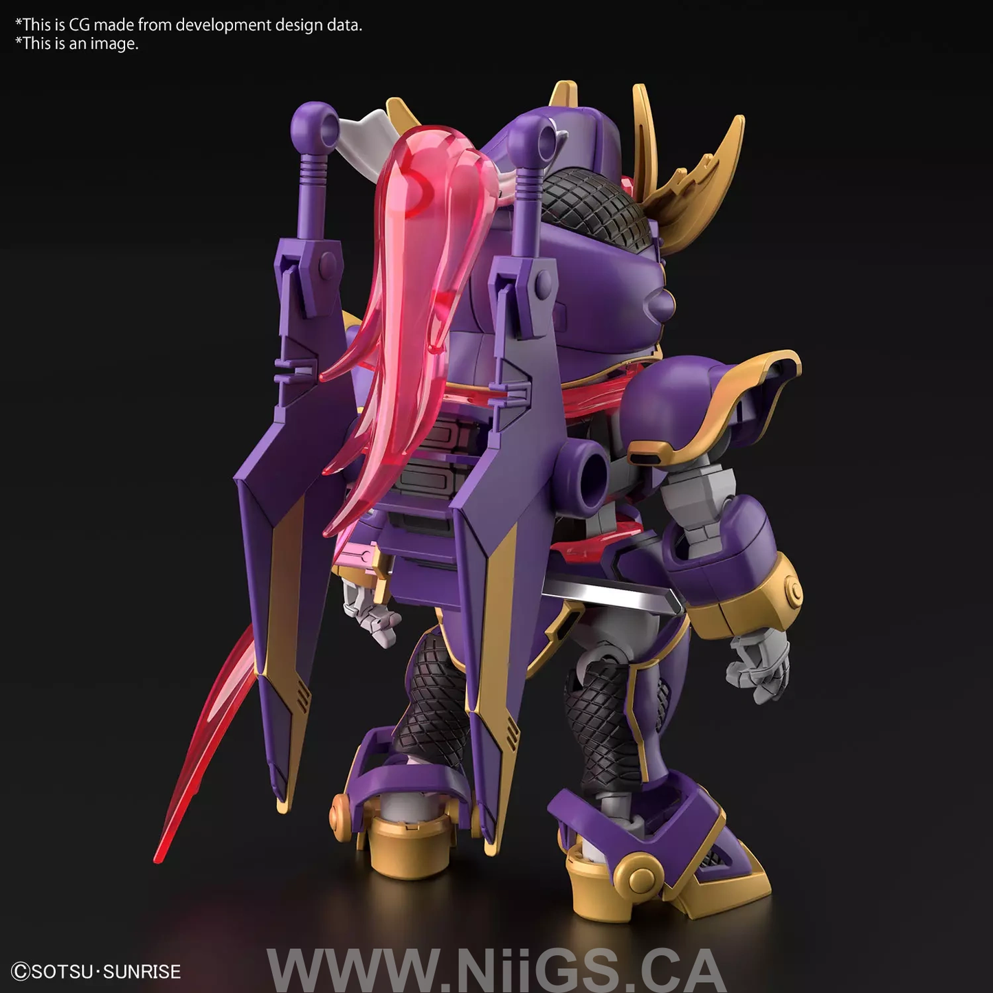 BANDAI SD GUNDAM CROSS SILHOUETTE F-KUNOICHI KAI
