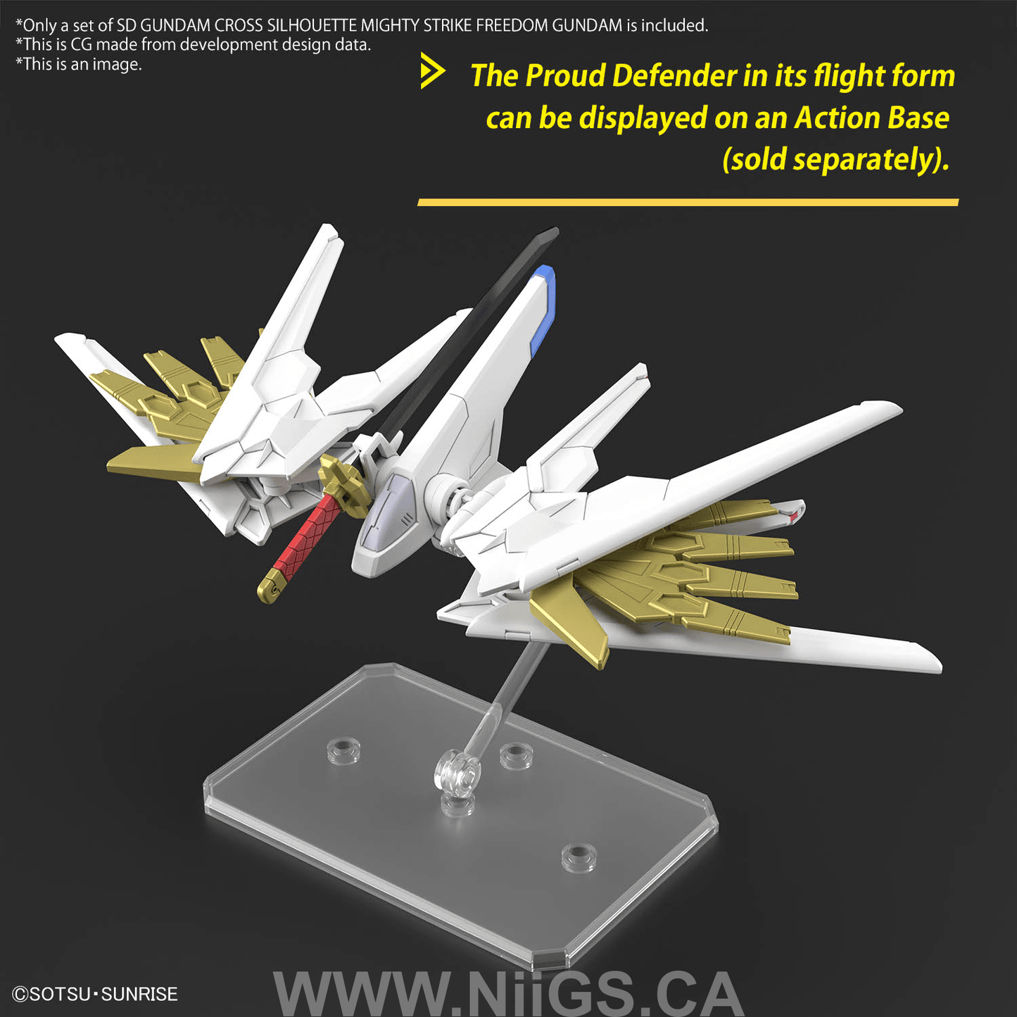 BANDAI Hobby SD GUNDAM CROSS SILHOUETTE MIGHTY STRIKE FREEDOM GUNDAM