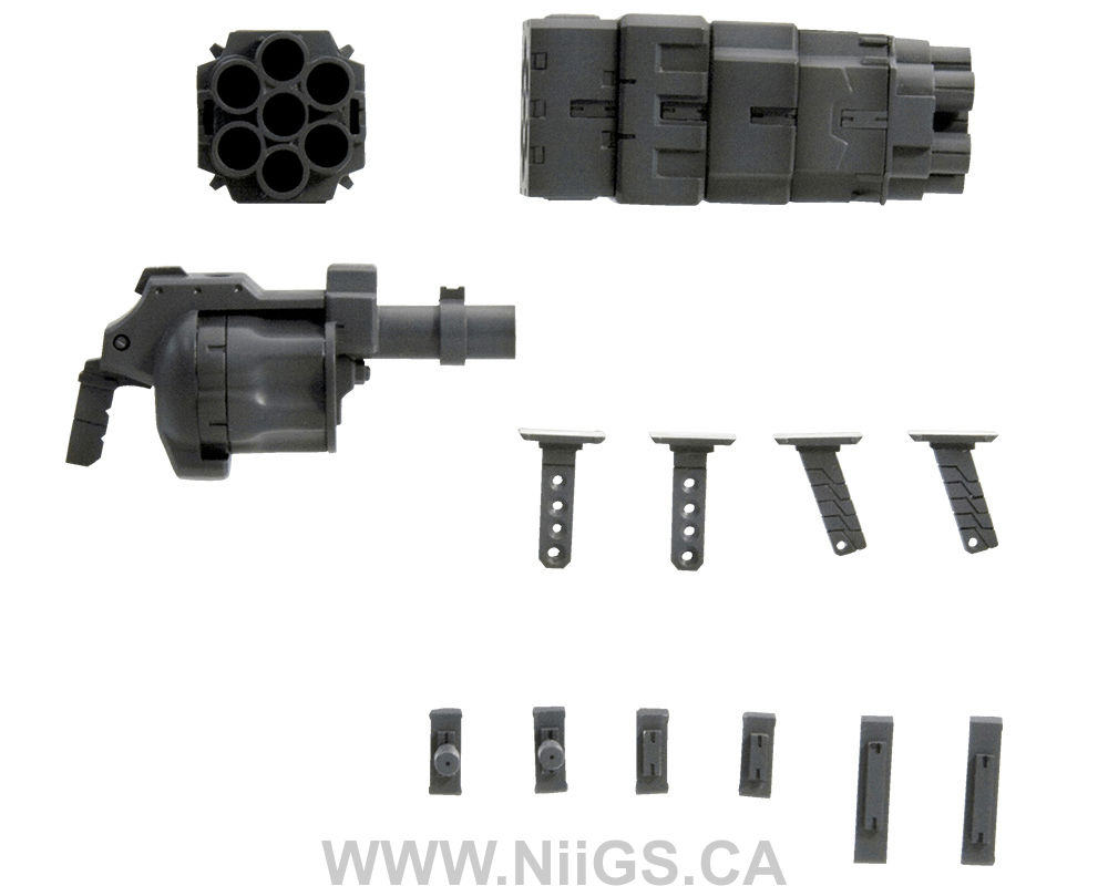 KOTOBUKIYA WEAPON UNIT22 ROCKET LAUNCHER & REVOLVER LAUNCHER