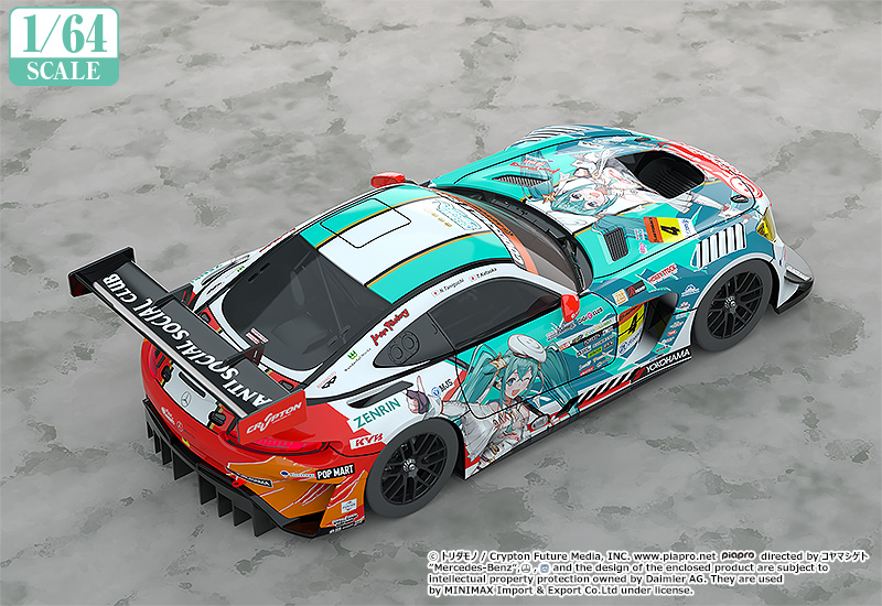 GOODSMILE RACING 1/64 Good Smile Hatsune Miku AMG 2023 Season Opening Ver.